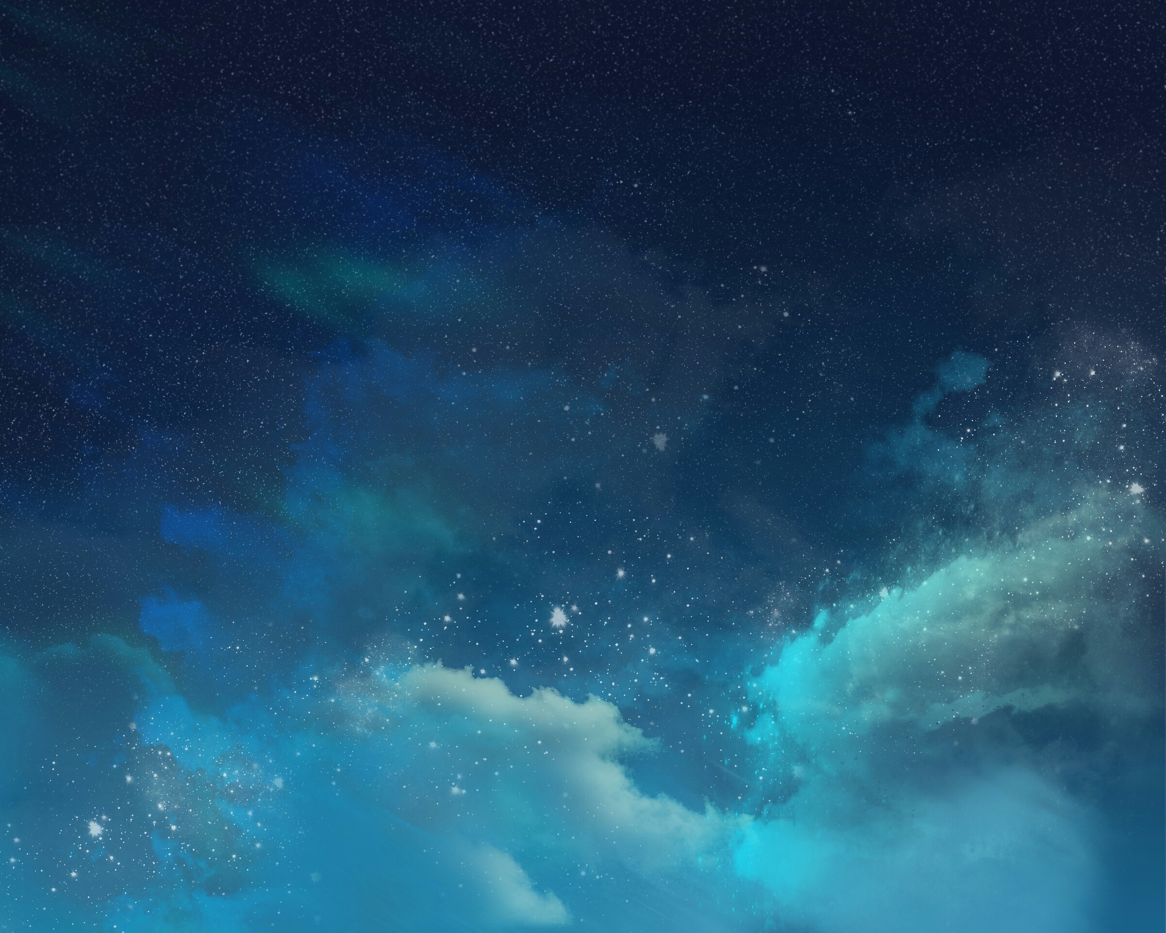 General 2400x1920 sky nebula night sky blue