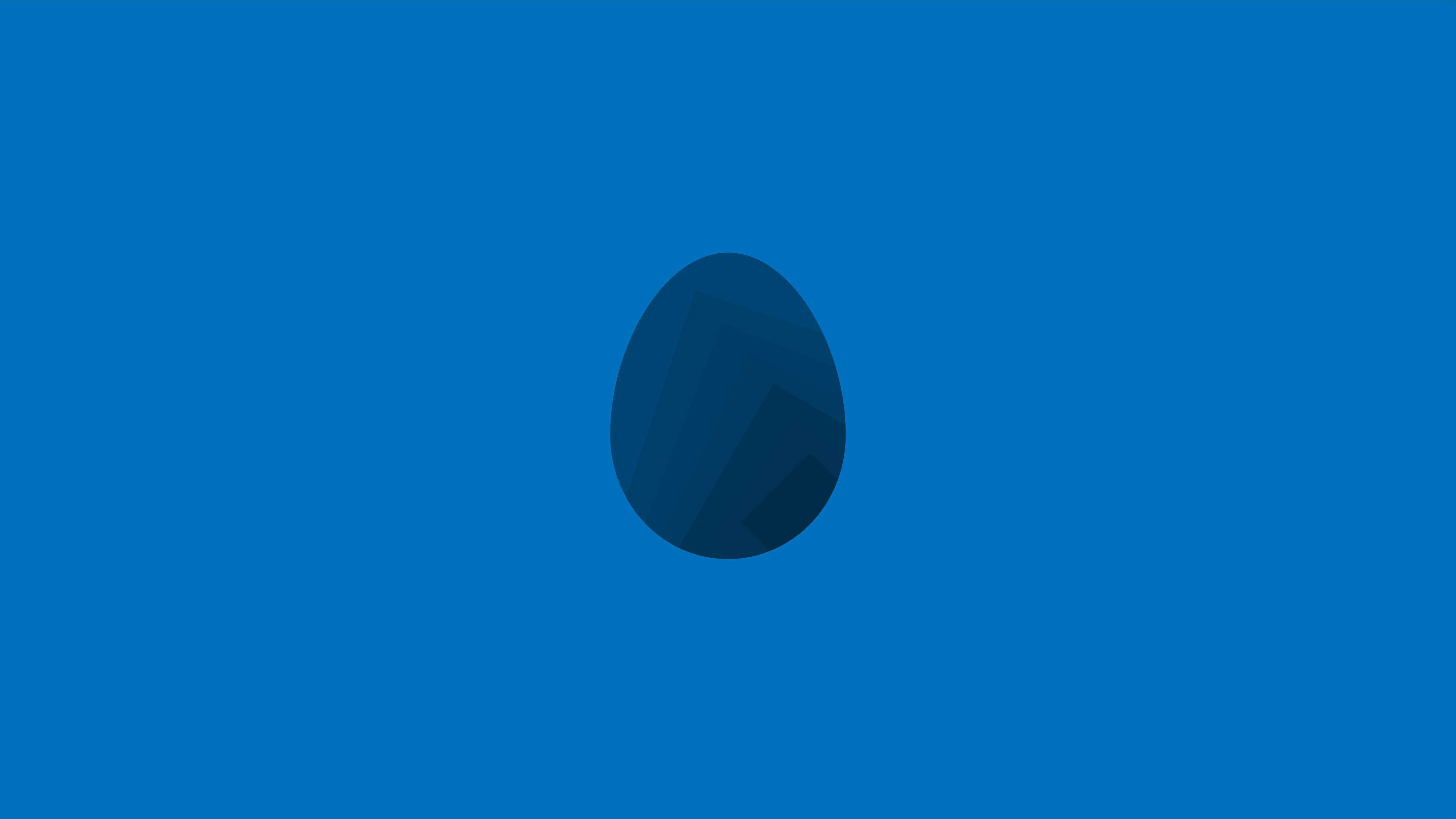 General 5443x3062 eggs minimalism selective coloring cold blue blue background digital art