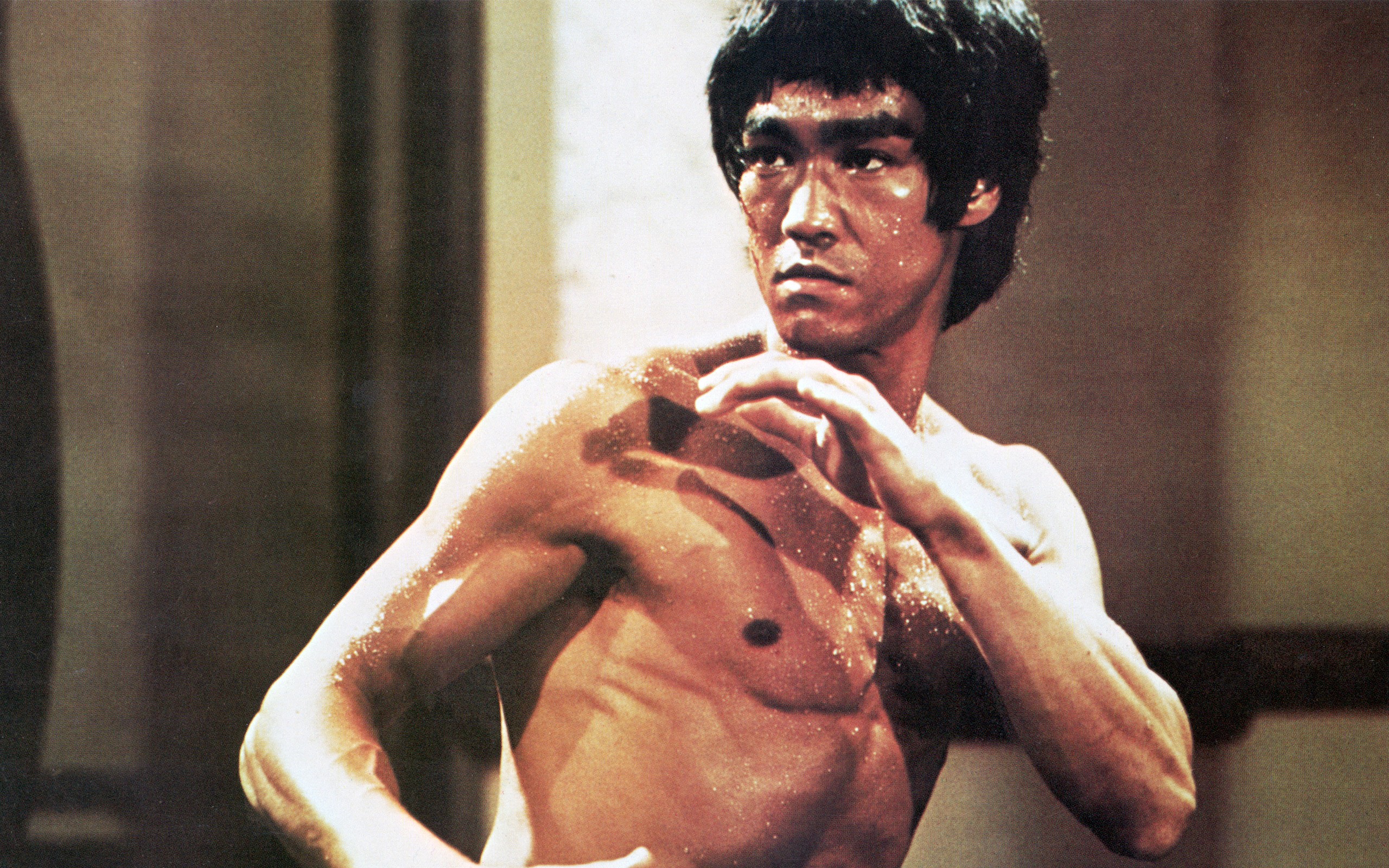 People 2560x1600 Bruce Lee actor muscles martial arts Asian movies men film stills shirtless