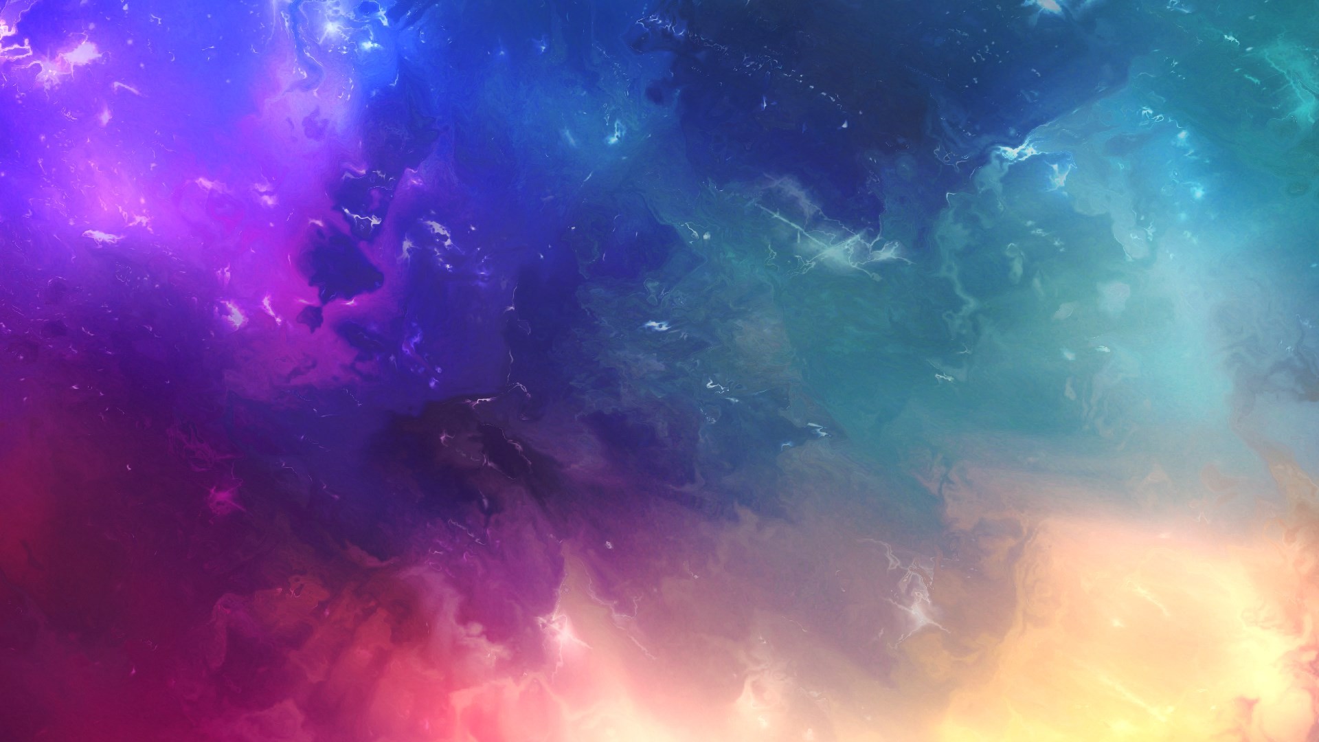 General 1920x1080 space abstract colorful