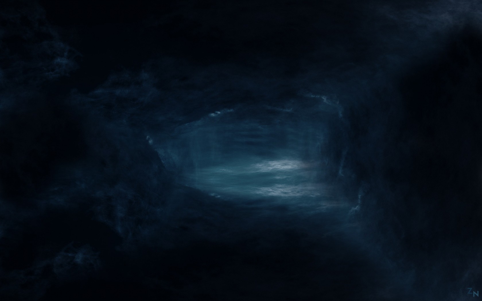 General 1680x1050 dark blue cave sky planet white red disaster