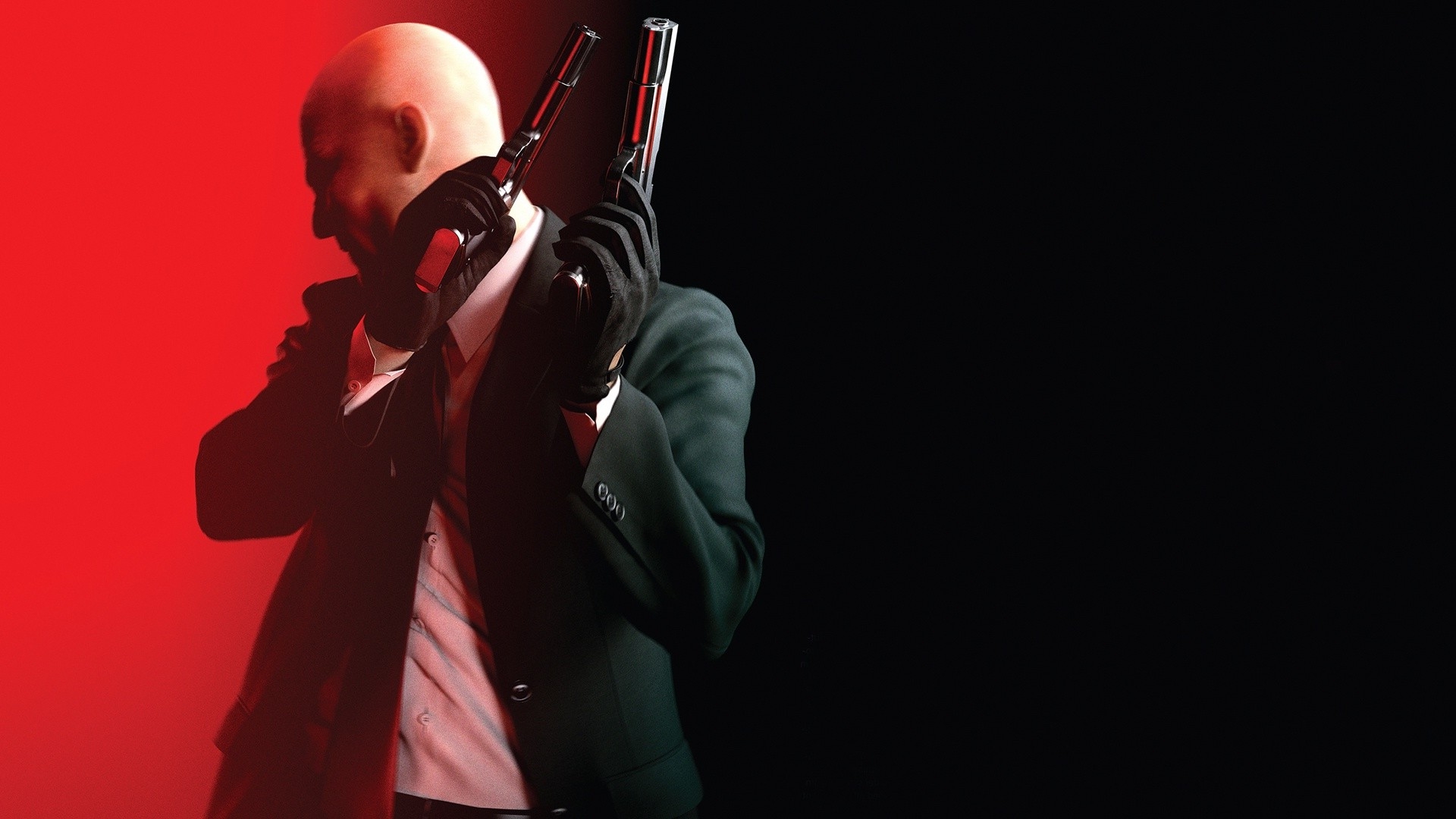 General 1920x1080 Hitman: Absolution Agent 47 gun tie video games bald gloves red Hitman video game characters