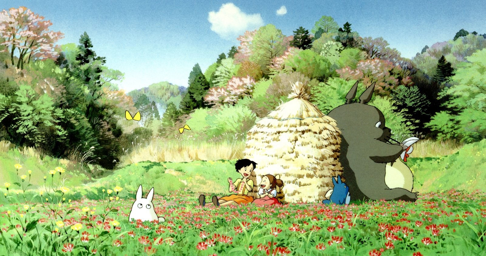 Anime 1600x845 anime Studio Ghibli My Neighbor Totoro