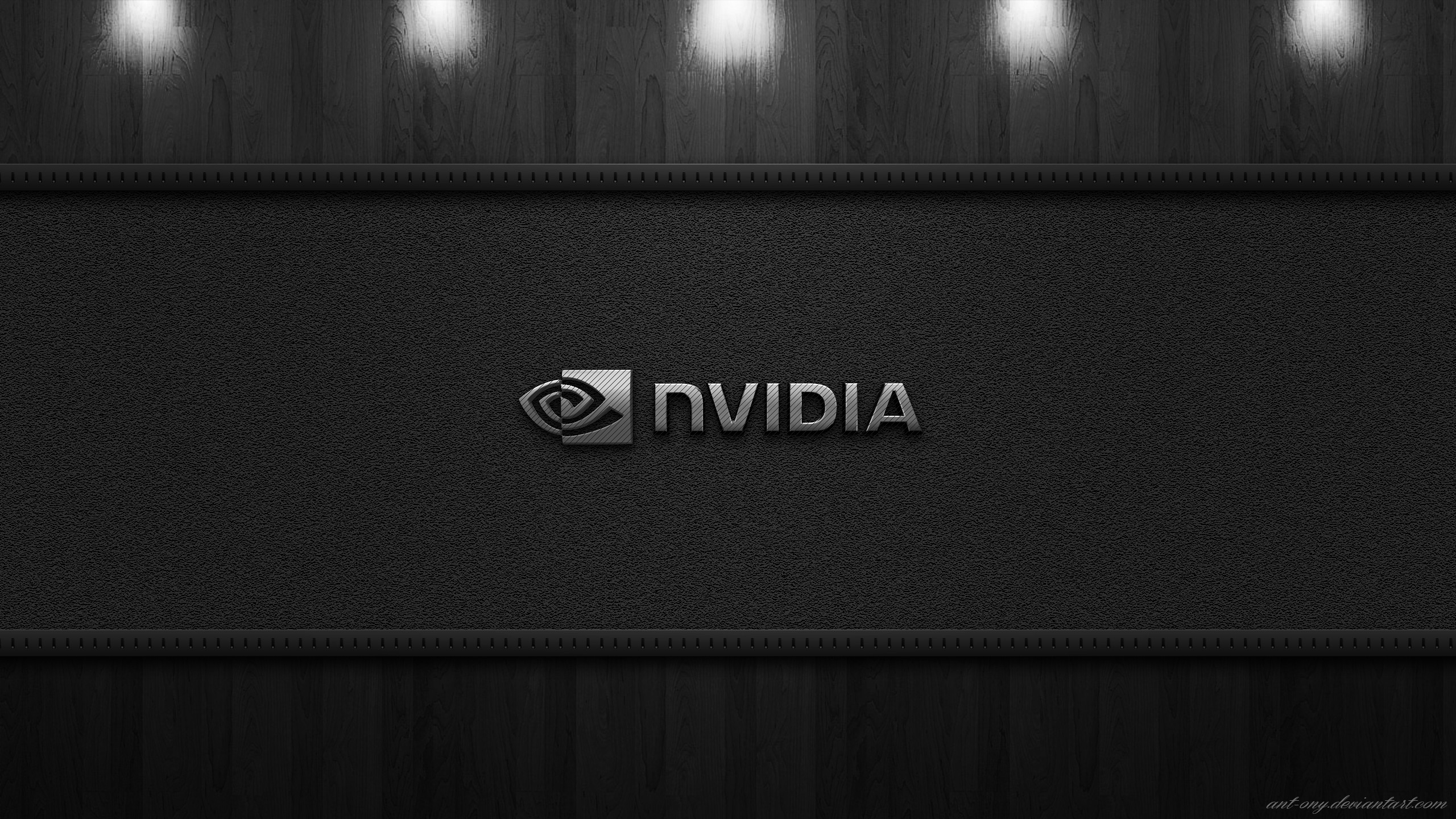 General 2560x1440 Nvidia monochrome texture logo brand