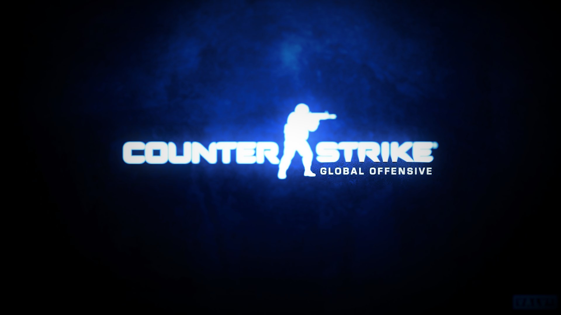 General 1920x1080 Counter-Strike blue Counter-Strike: Global Offensive blue background black dark video games PC gaming