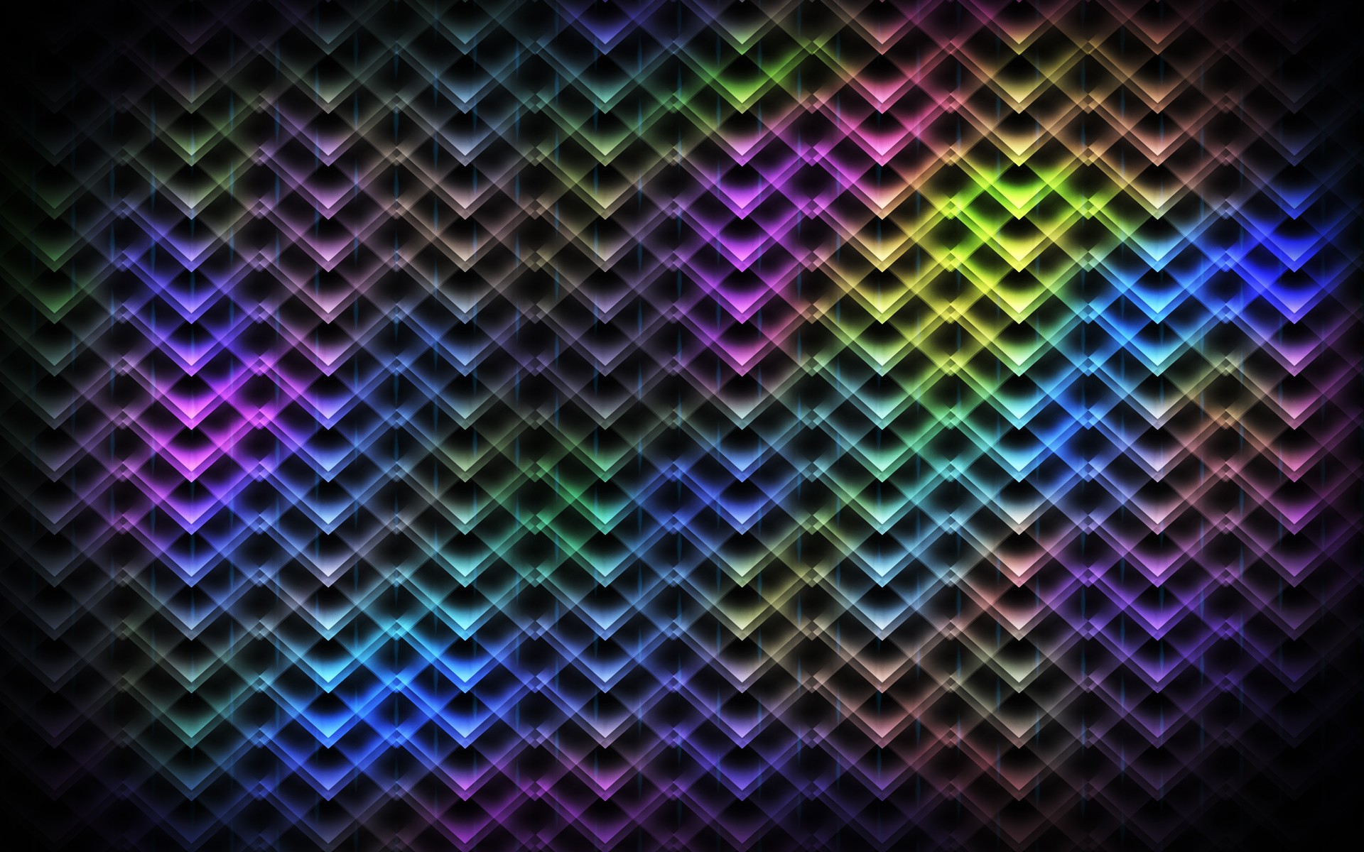 General 1920x1200 abstract colorful spectrum pattern digital art DeviantArt grid