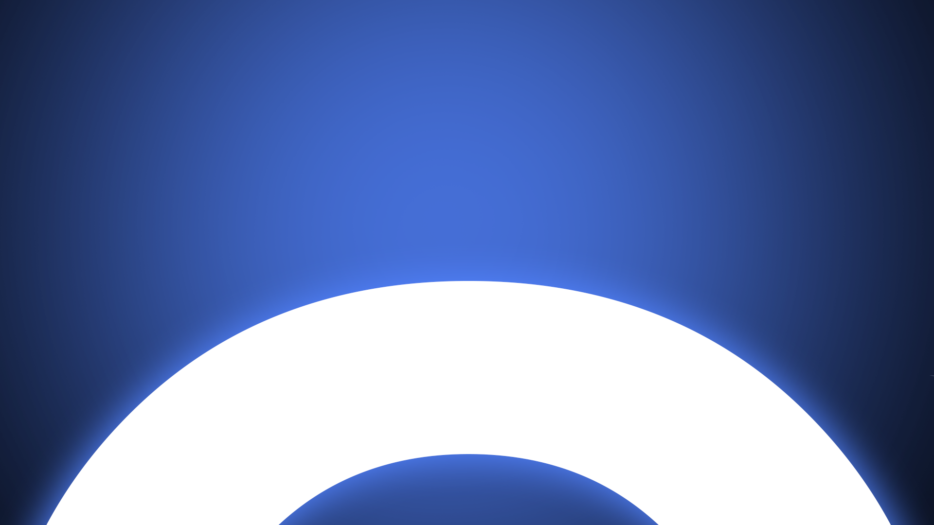General 1920x1080 Onih Inc blue white minimalism circle blue background