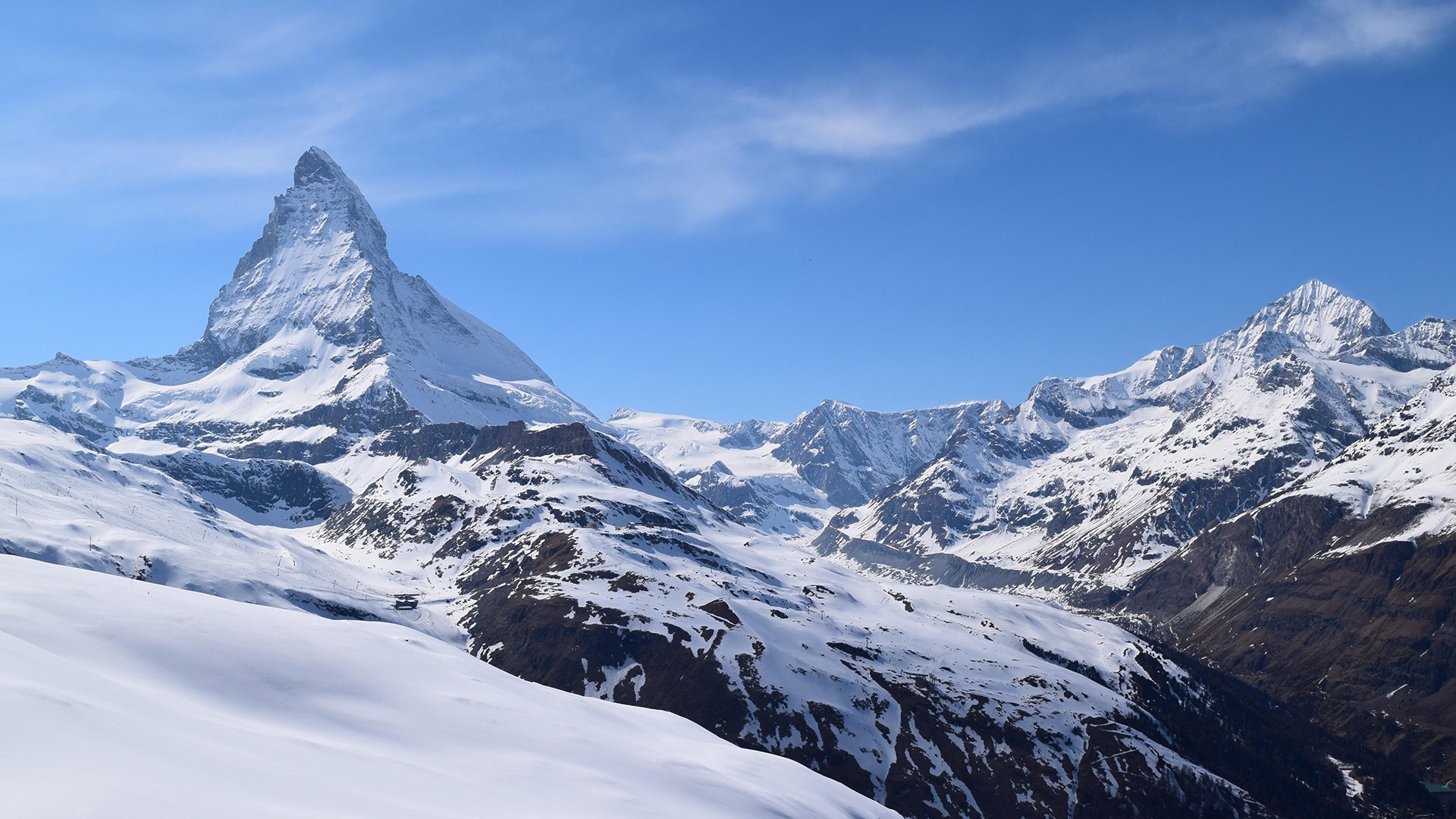 General 1920x1080 snow mountains Matterhorn