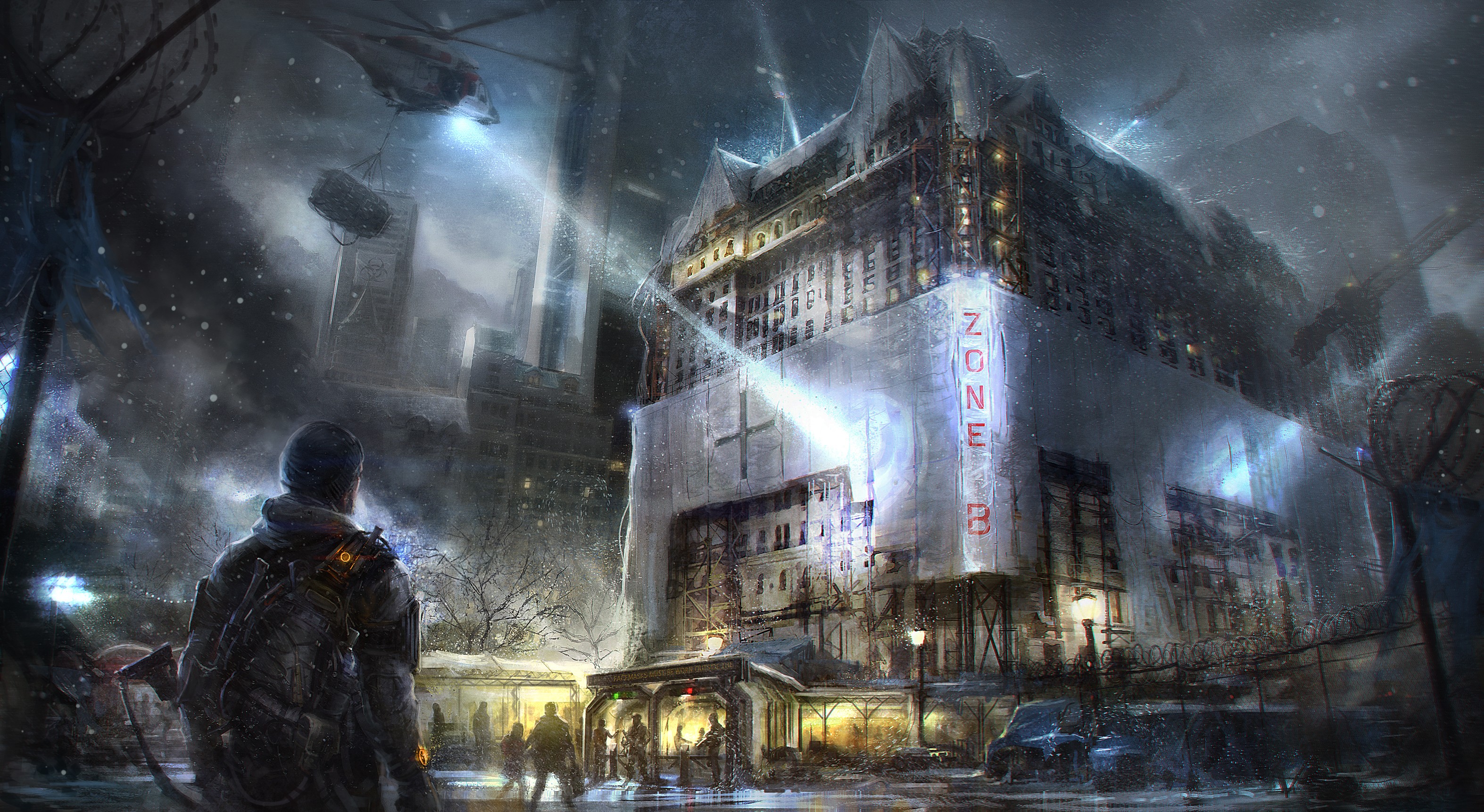 General 3147x1723 Tom Clancy's The Division video games video game art apocalyptic futuristic PC gaming