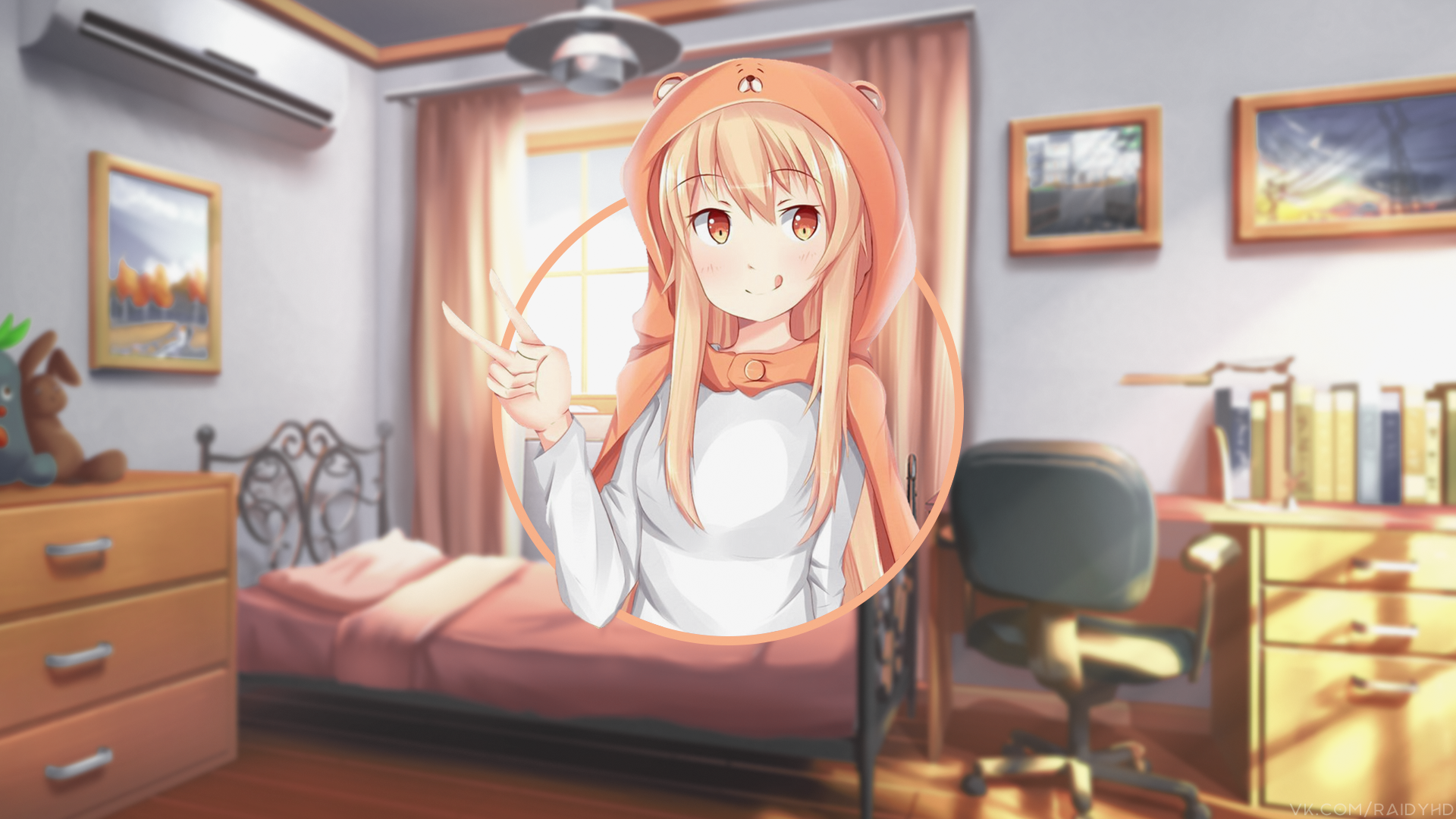 Anime 1920x1080 anime anime girls picture-in-picture Himouto! Umaru-chan Doma Umaru