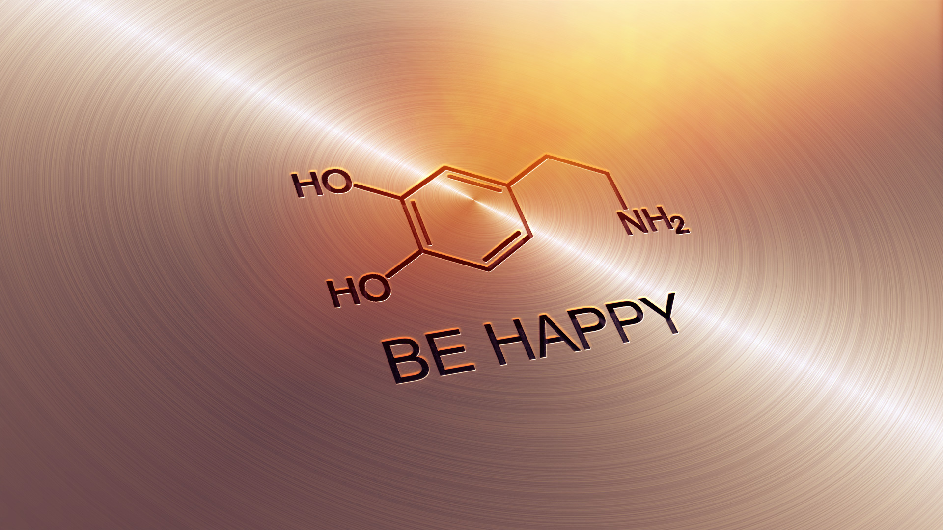 General 1920x1080 text texture chemistry happy dopamine