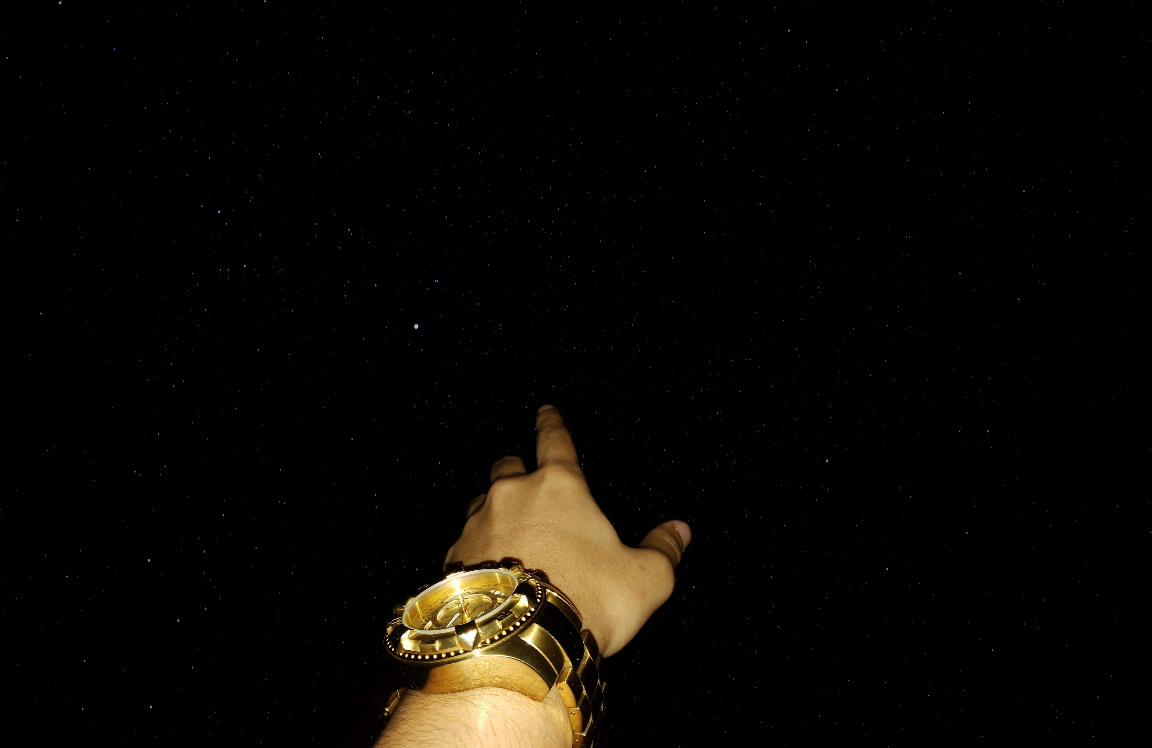 General 4528x2943 stars gold clocks night sky watch Gold Watch wristwatch technology