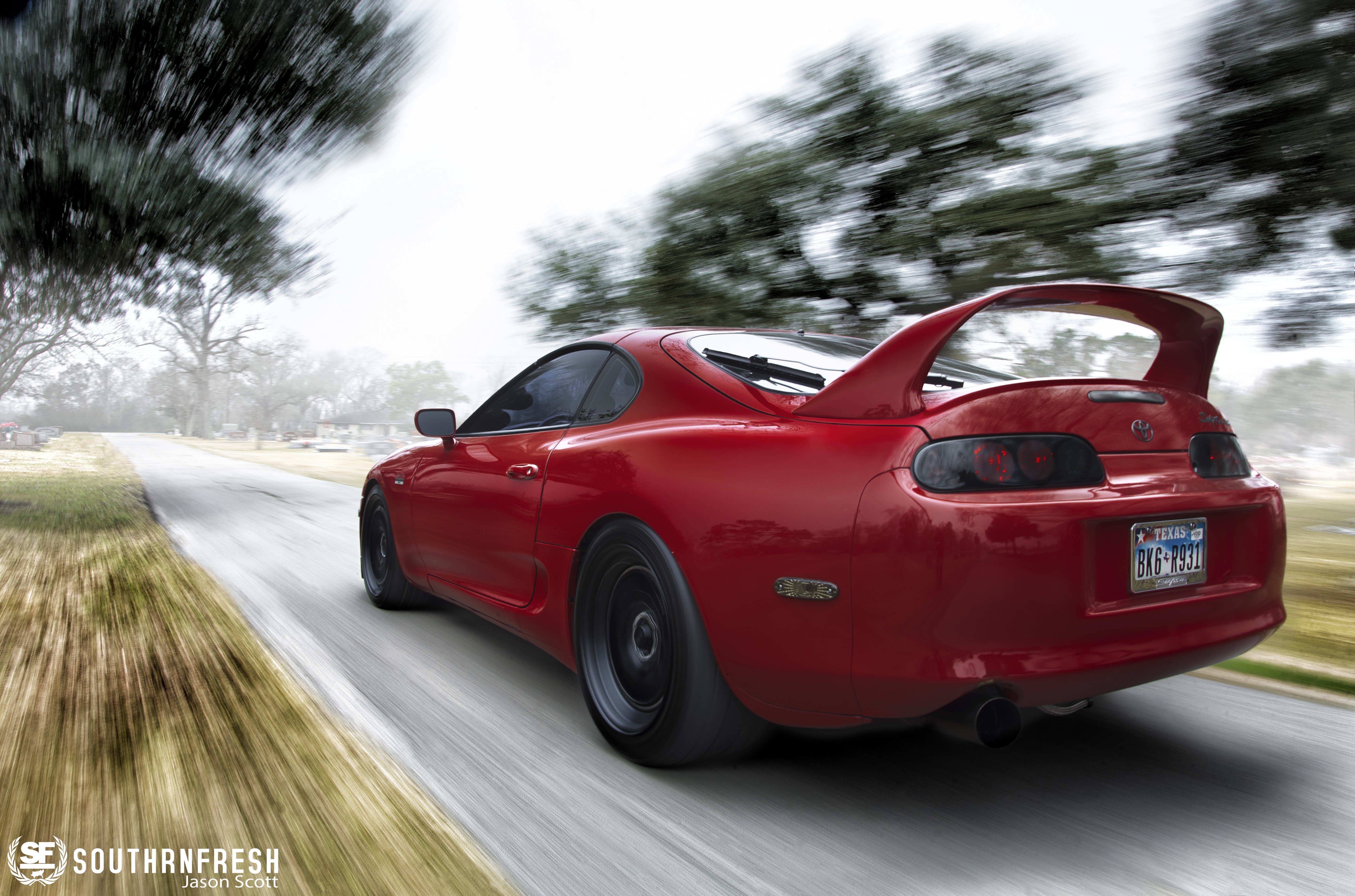 General 5632x3726 car Toyota Toyota Supra Toyota Supra A80 red cars vehicle numbers Japanese cars