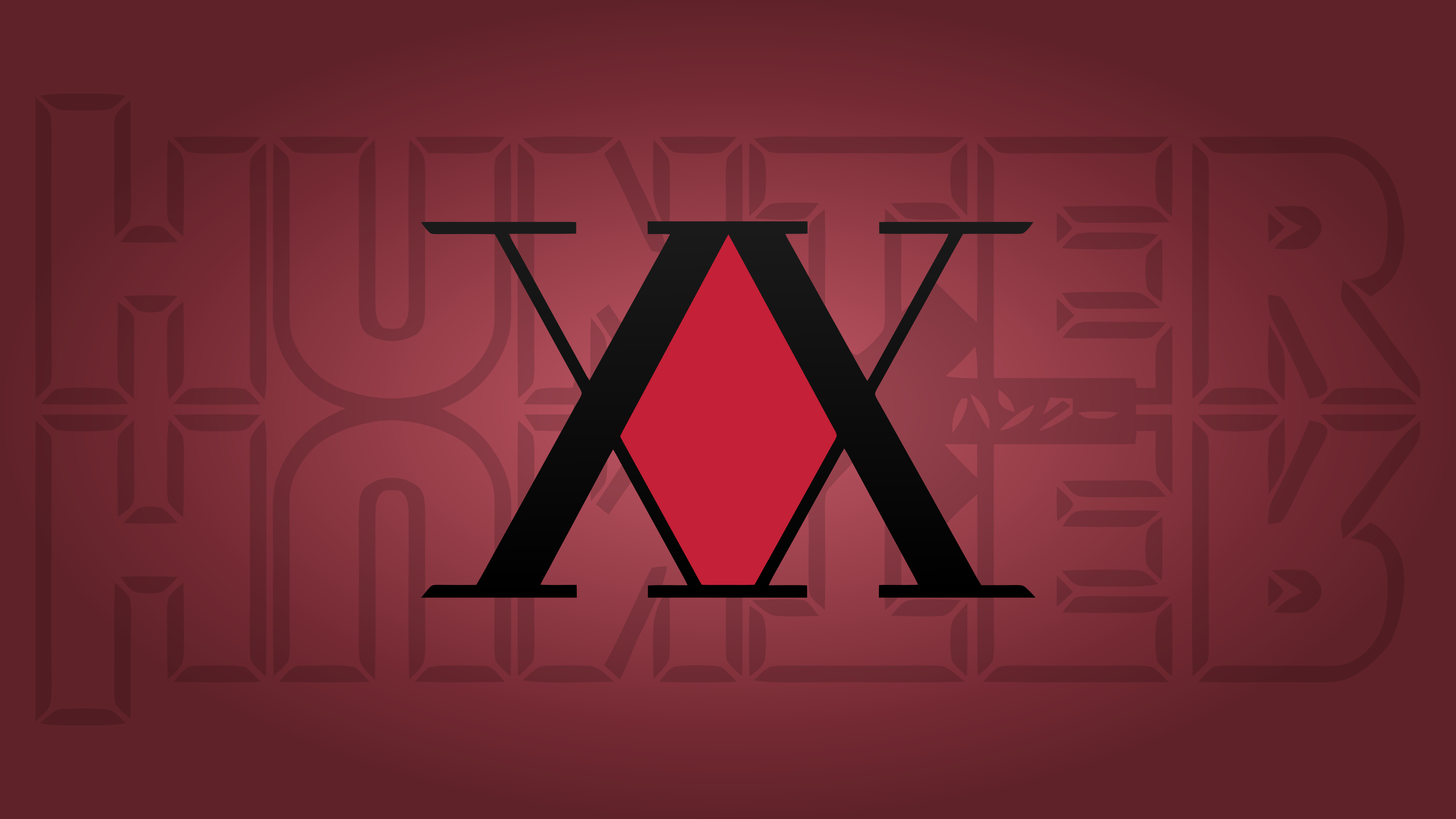 Anime 3840x2160 Hunter x Hunter anime red background red