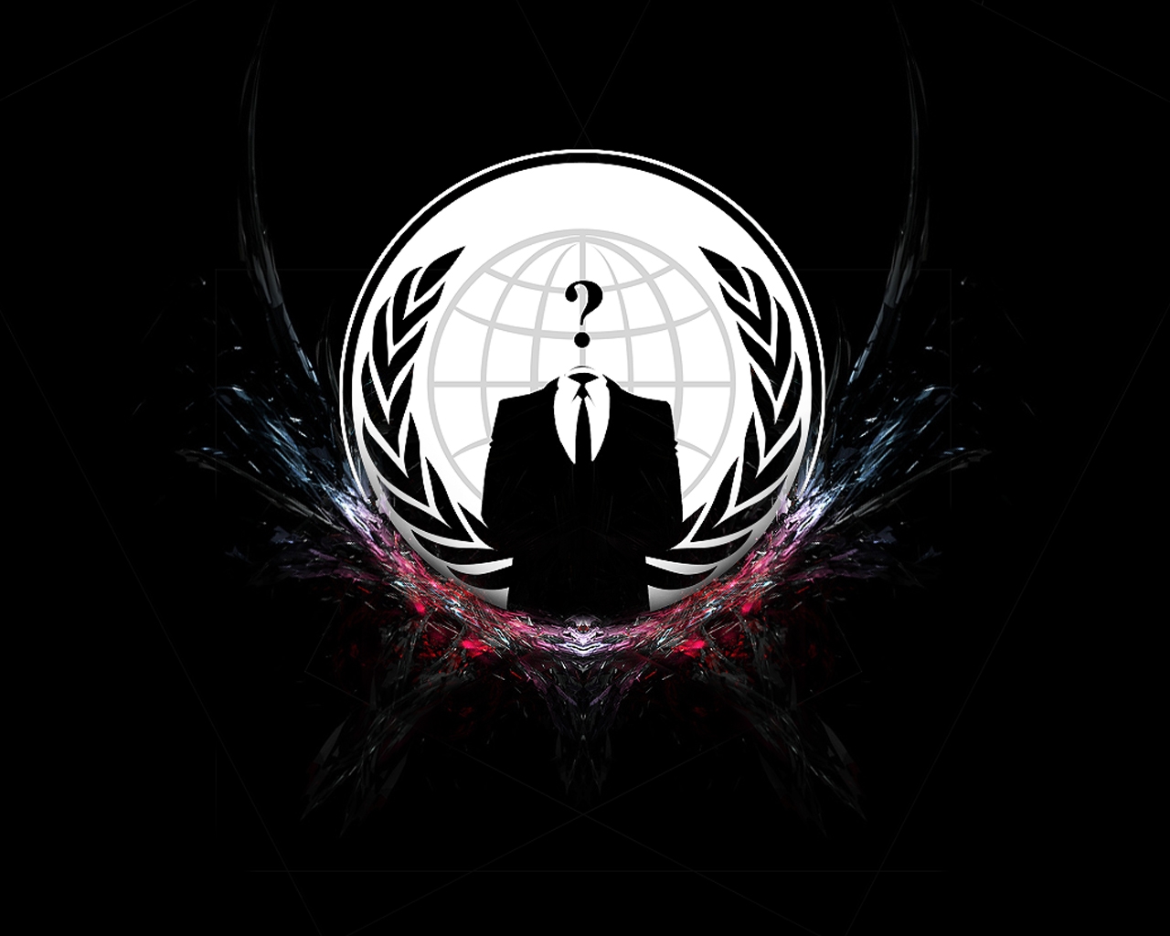 General 1280x1024 Anonymous (hacker group) hackers suits tie dark