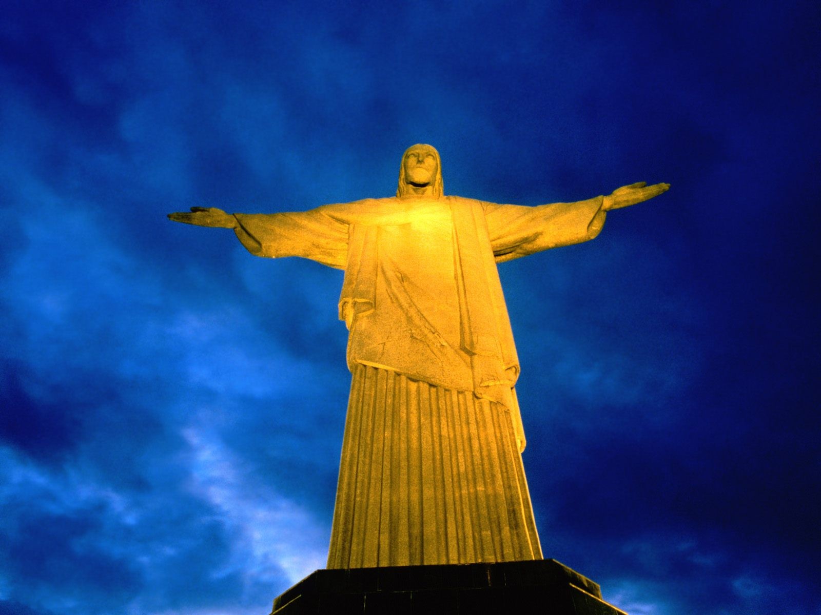 General 1600x1200 statue Rio de Janeiro Christ the Redeemer blue Brazil sky landmark South America