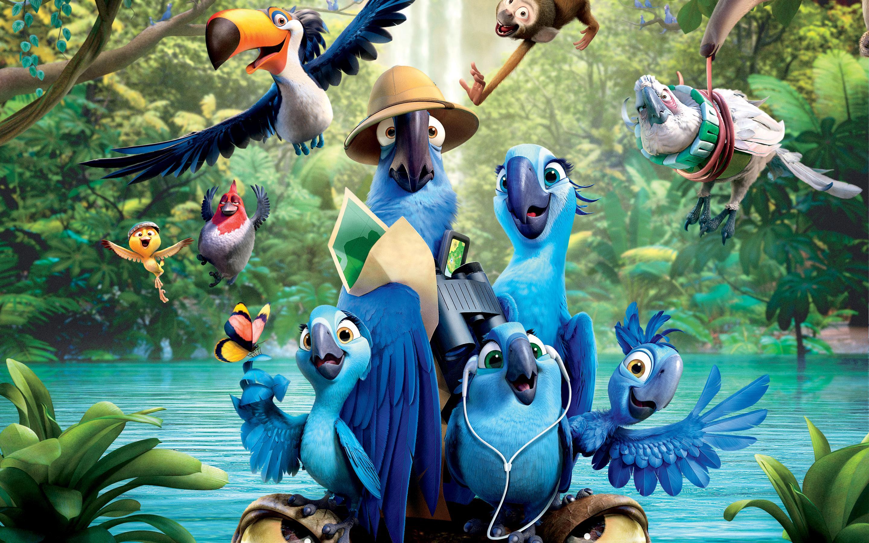 General 2880x1800 action figures Rio (movie) Rio 2 movies movie characters digital art