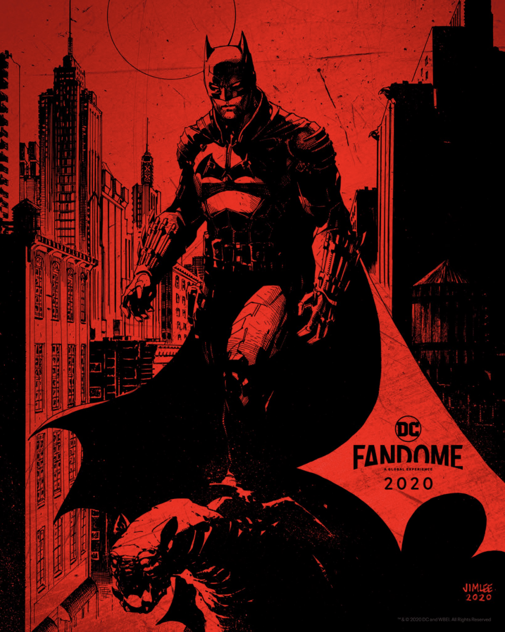 General 1040x1302 The Batman (2021) digital art DC Comics red black Batman city skyscraper The Batman (2022)