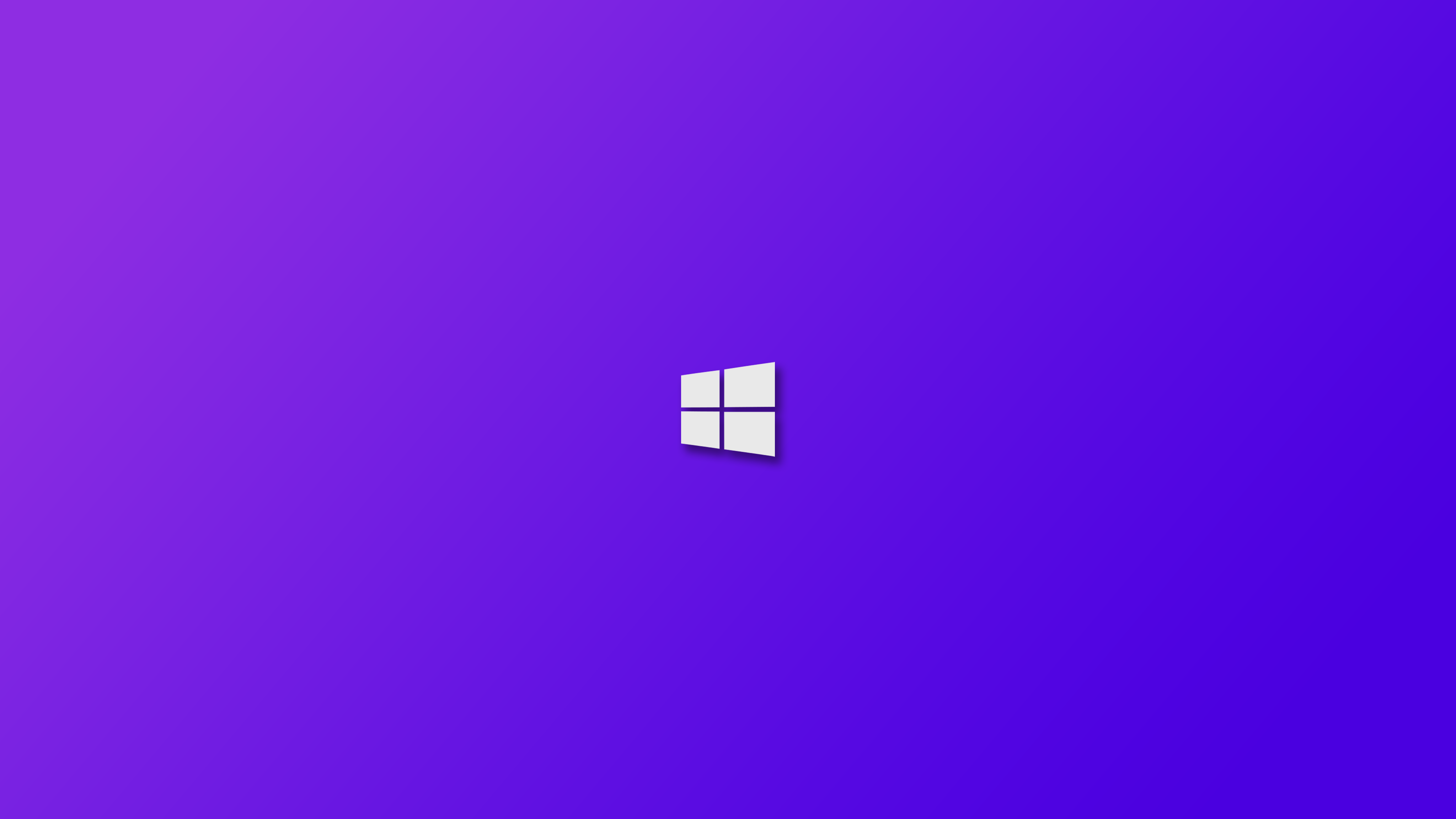 General 4096x2304 Windows 10 colorful operating system Microsoft Windows logo simple background digital art
