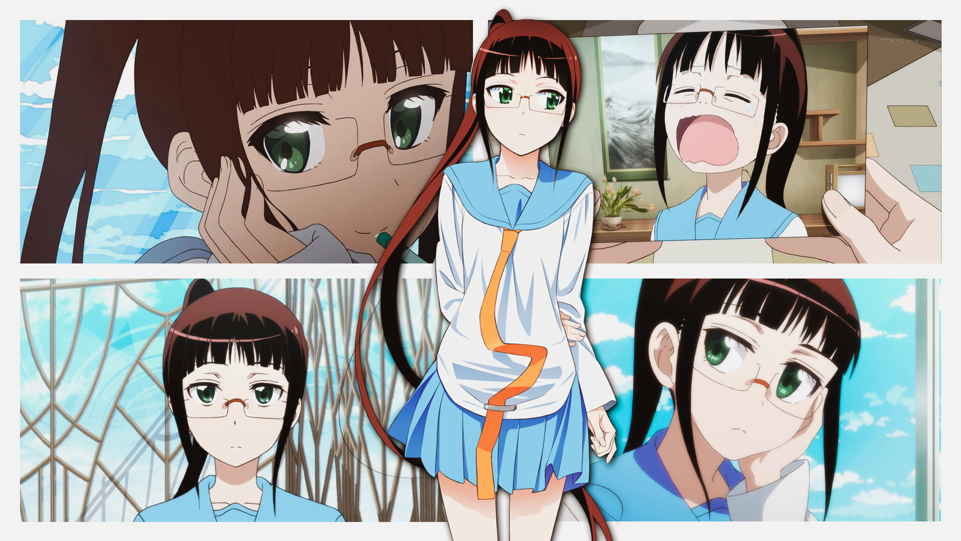 Anime 1920x1080 anime anime girls Nisekoi school uniform Miyamoto Ruri