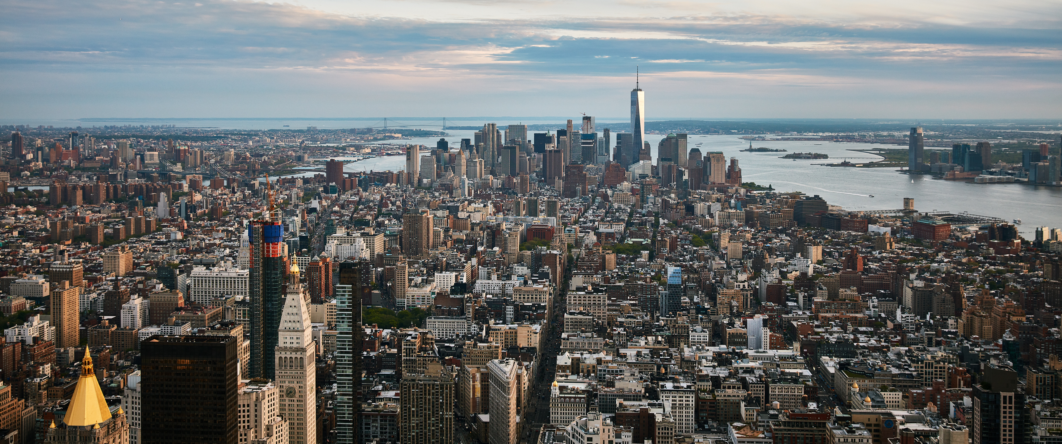General 3440x1440 city cityscape building skyscraper New York City USA Manhattan One World Trade Center