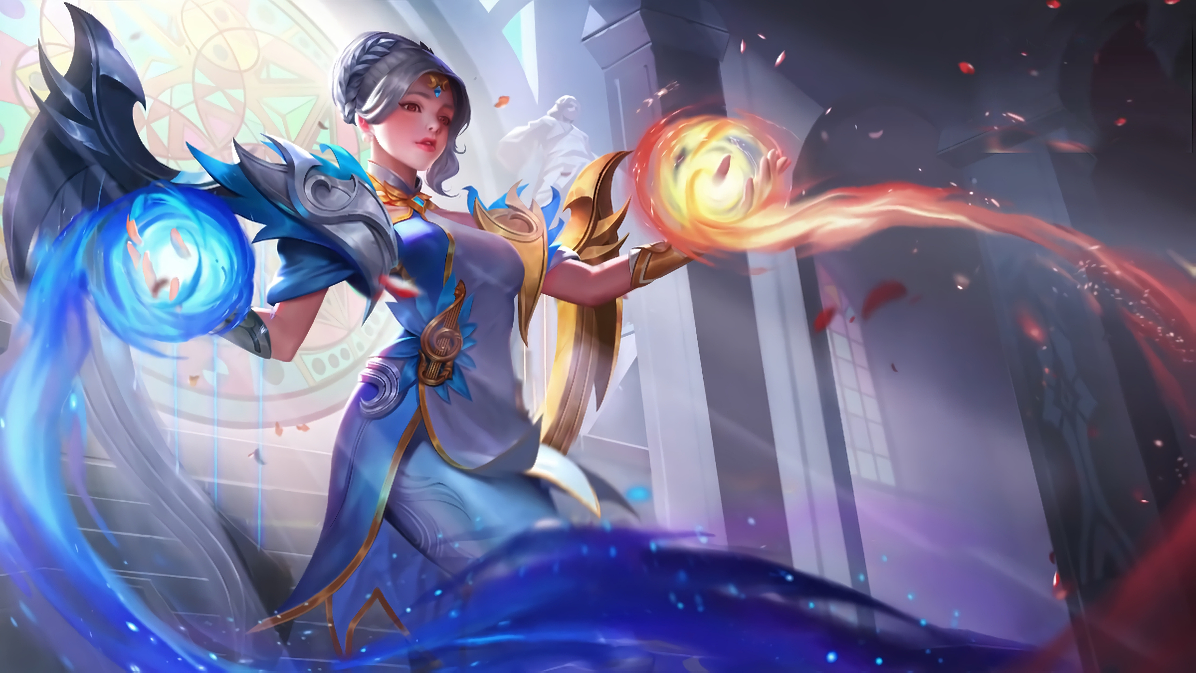 General 3840x2160 Mobile Legends Lunox Cosmic Harmony anime video games