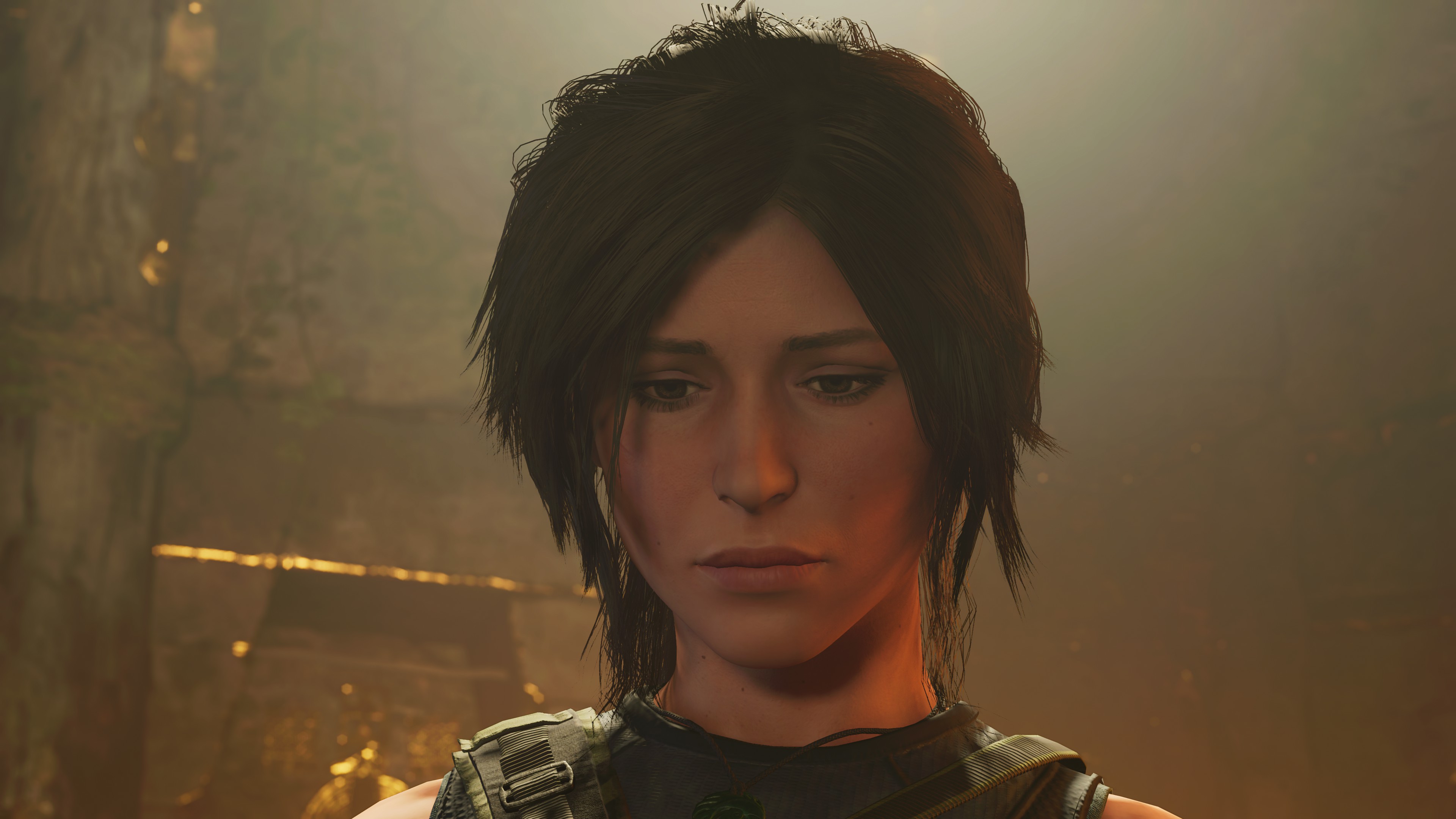 General 3840x2160 Shadow of the Tomb Raider video games Tomb Raider Lara Croft (Tomb Raider) face video game girls video game characters