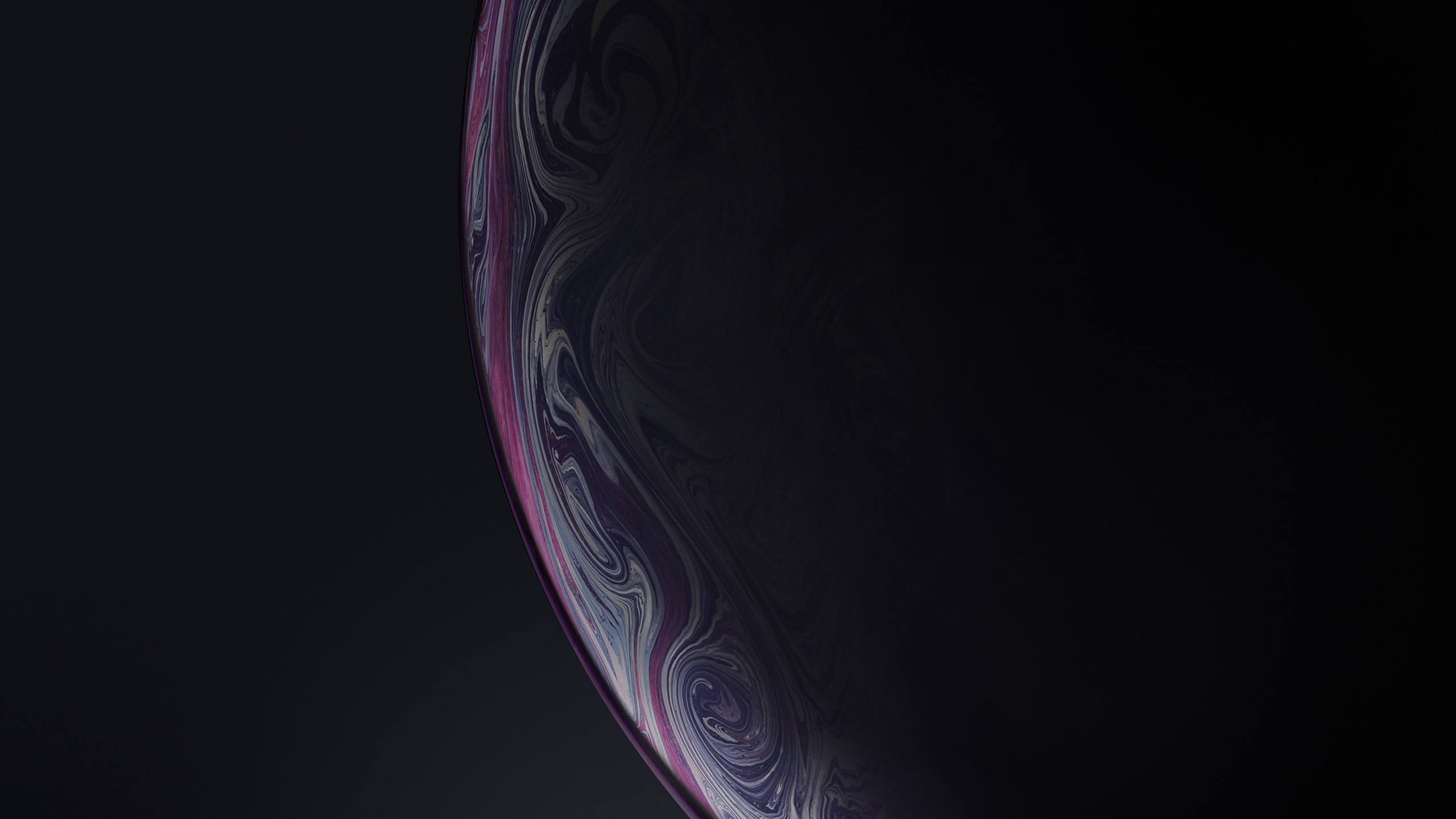 General 2560x1440 iOS space planet marble