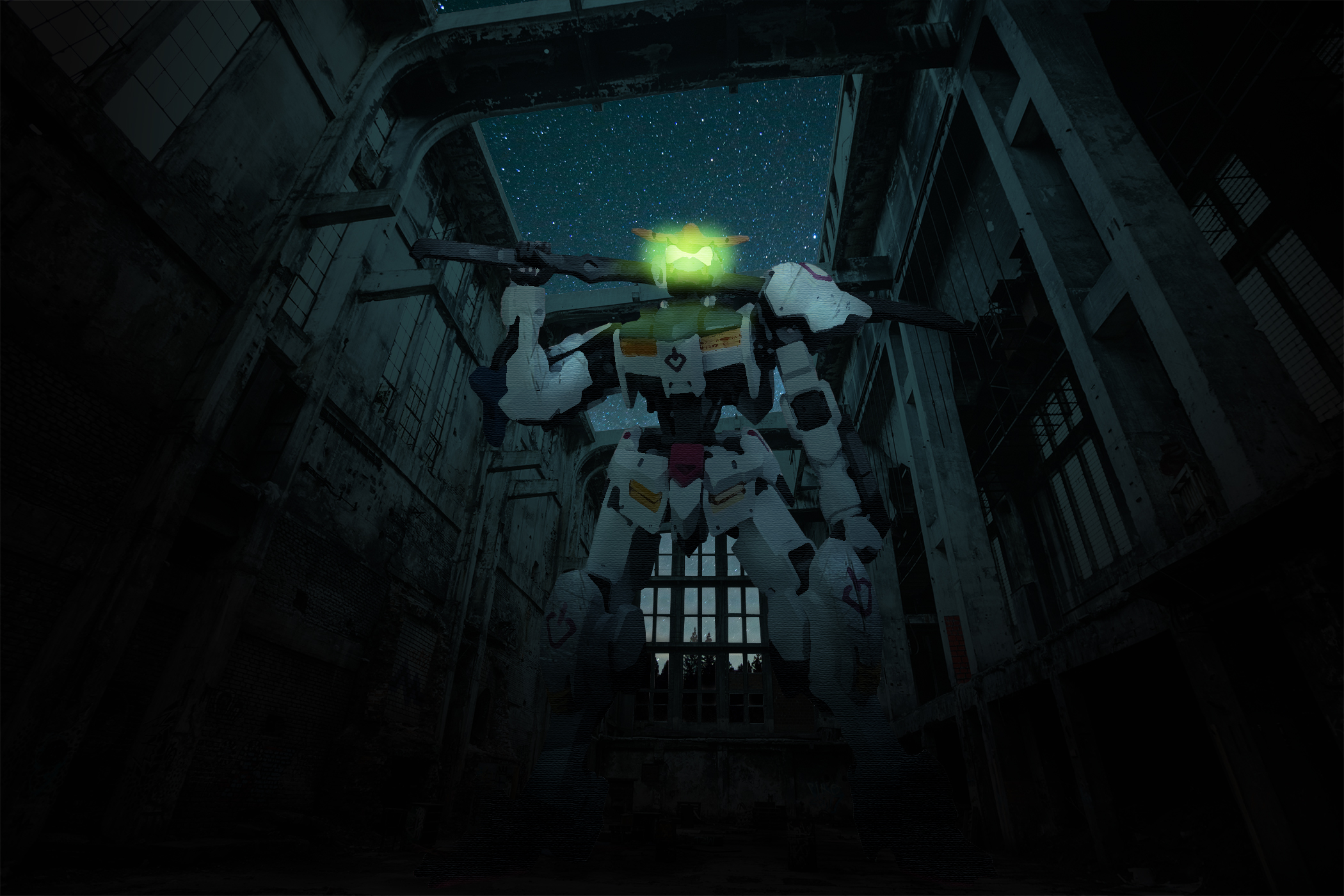 Anime 2100x1400 robot Gundam Transformers