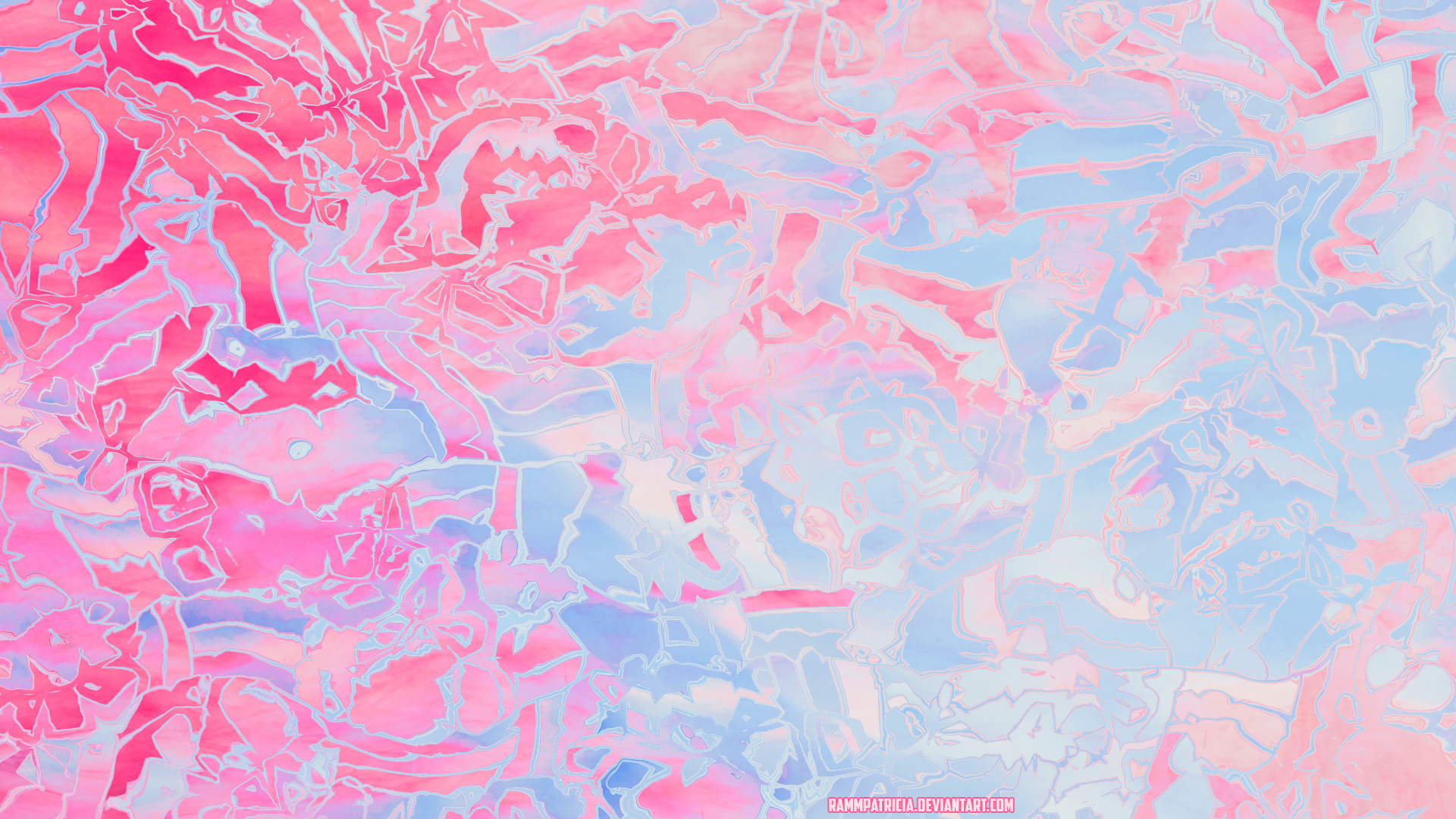 General 1920x1080 RammPatricia digital art abstract summer rose