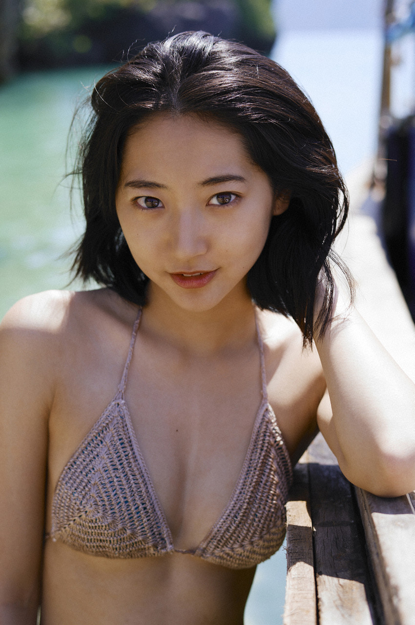 People 850x1280 Rena Takeda WPB-net bikini women model dark hair women outdoors Japanese women Japanese Asian