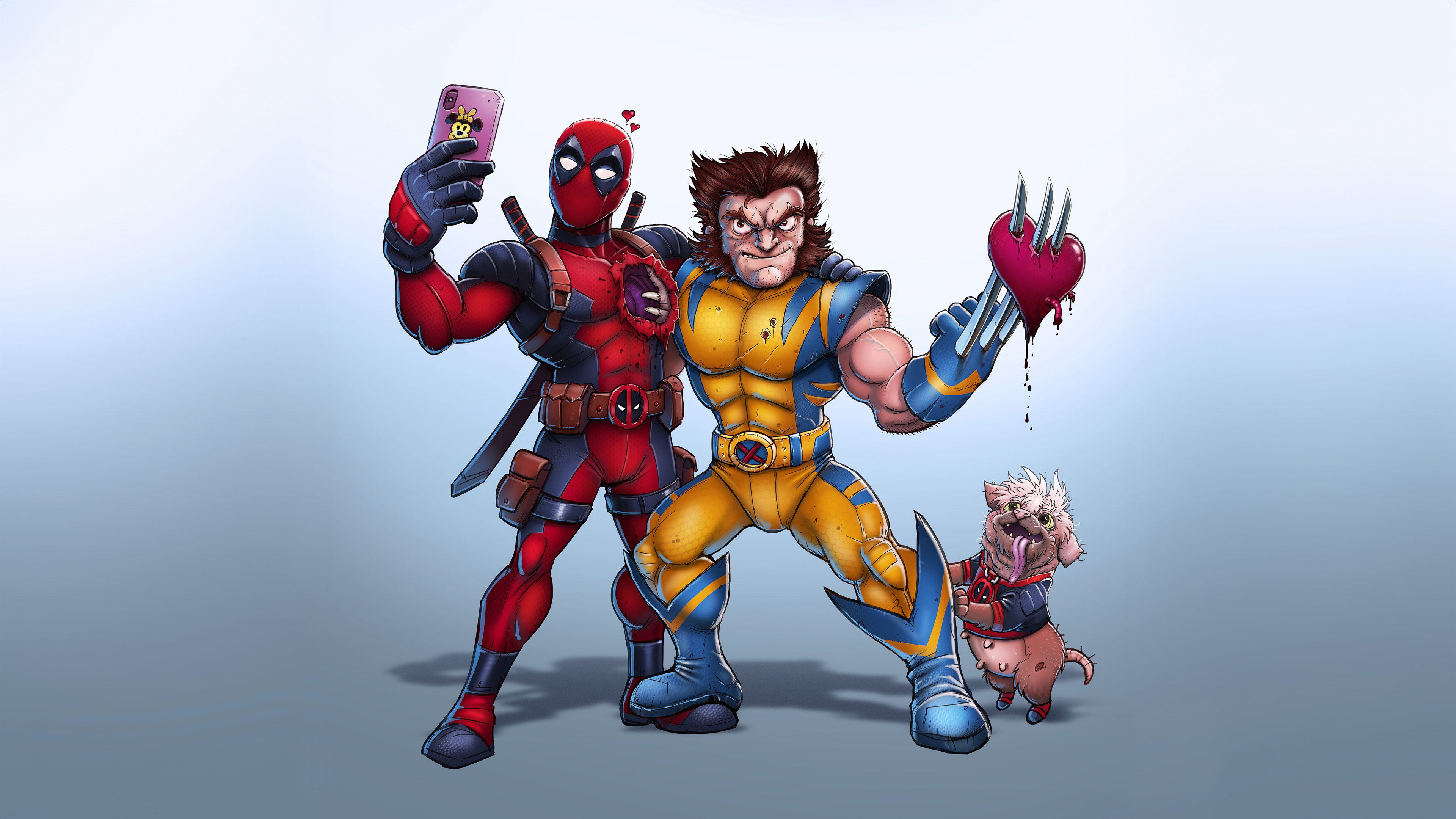 General 3840x2160 Deadpool Wolverine Deadpool And Wolverine artwork superhero ArtStation marvel character
