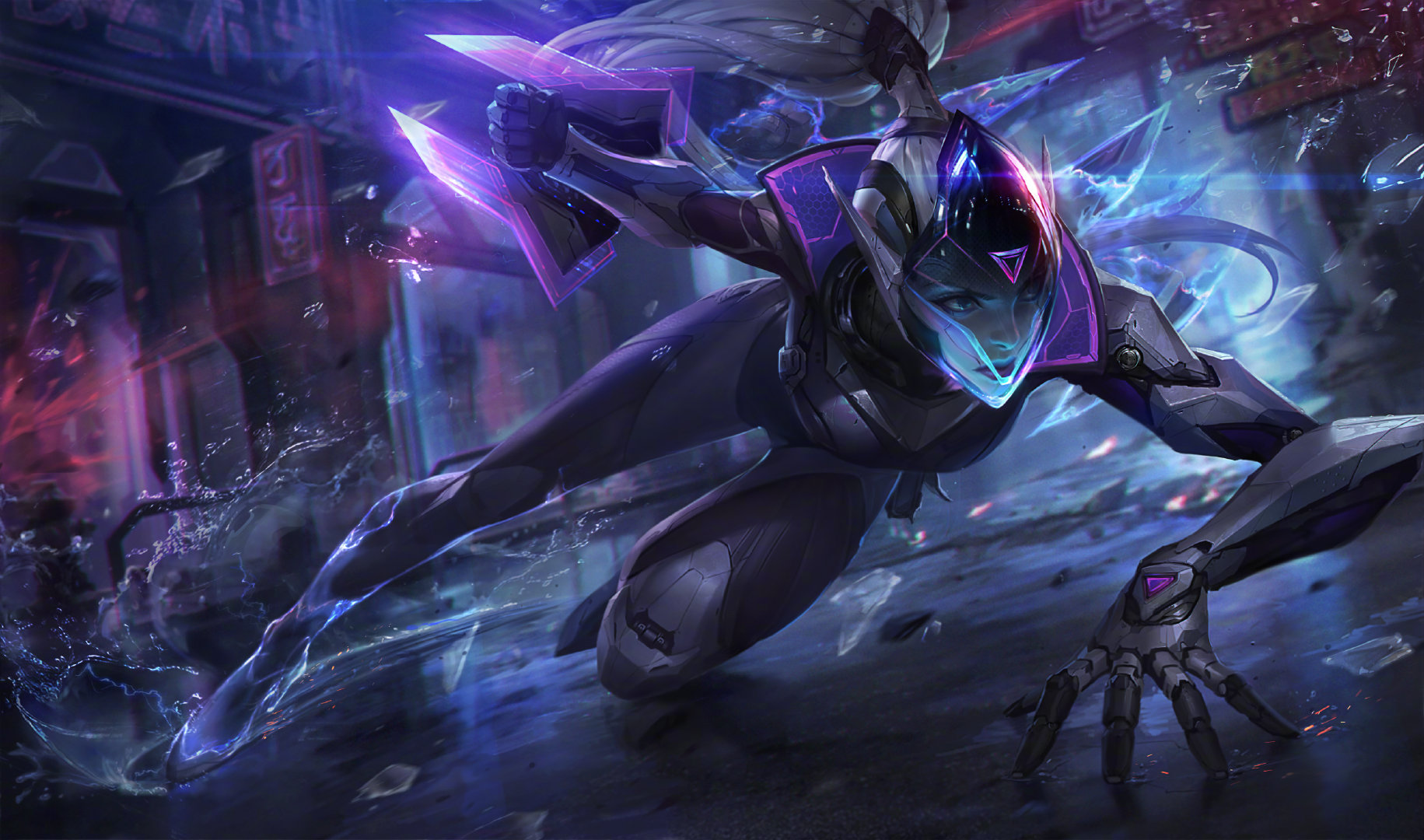 General 1831x1080 League of Legends video game characters Vayne (League of Legends) video game art video games