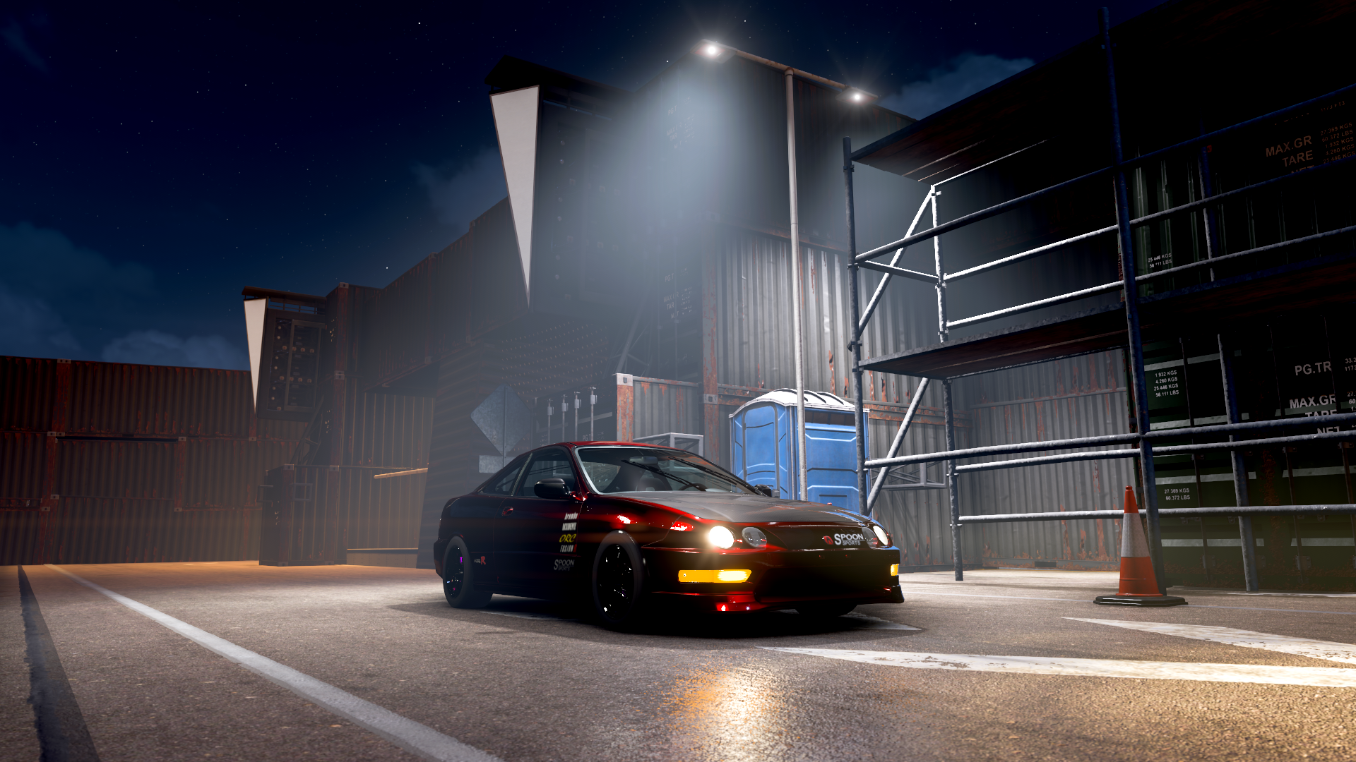 General 1920x1080 Forza Horizon 5 acura Japanese cars car headlights CGI video games