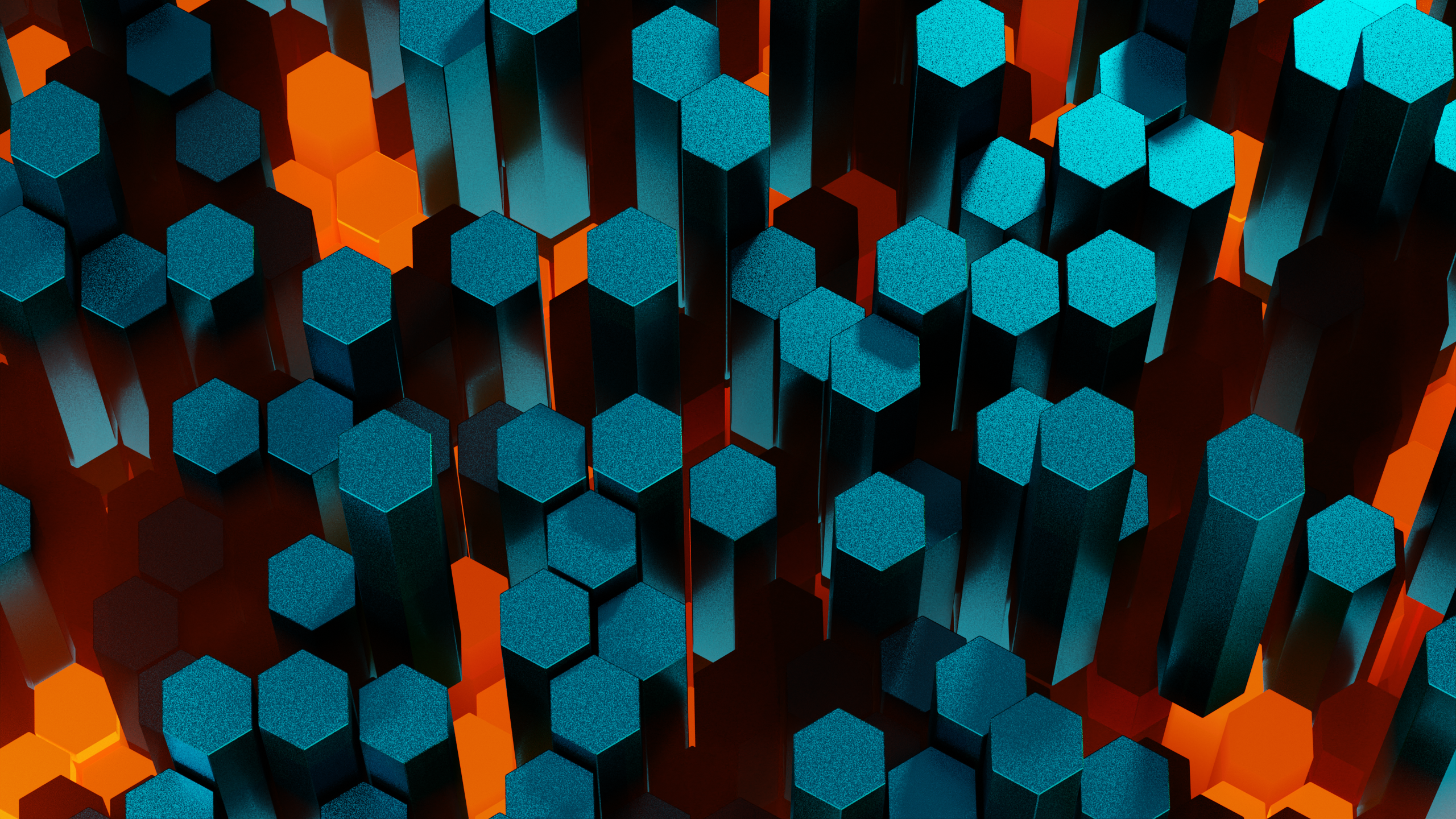 General 2560x1440 3D Abstract Blender abstract hexagon contrast