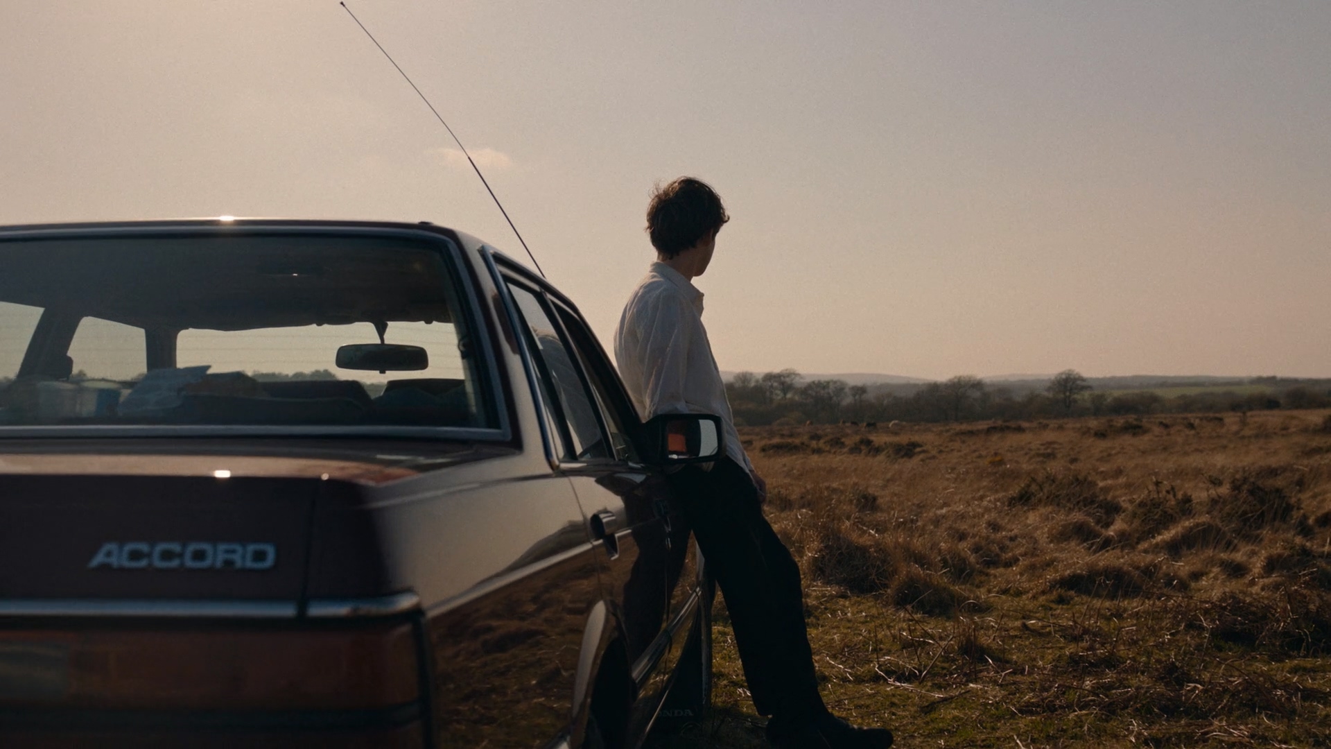 People 1920x1080 film stills The End Of The F***ing World men car vehicle outdoors looking into the distance TV series