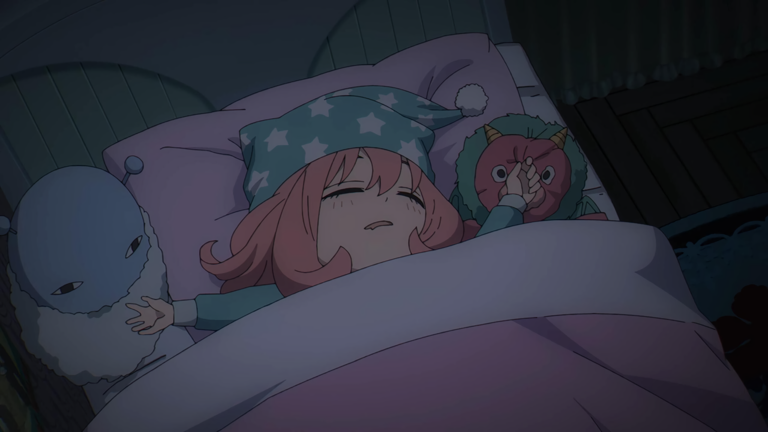 Anime 2560x1440 Spy x Family Anya Forger anime girls anime closed eyes sleeping