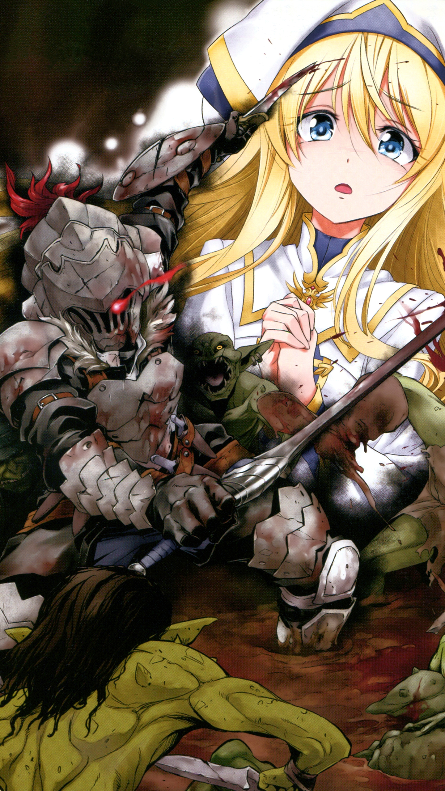Anime 1440x2560 Goblin Slayer Priestess (Goblin Slayer) anime girls