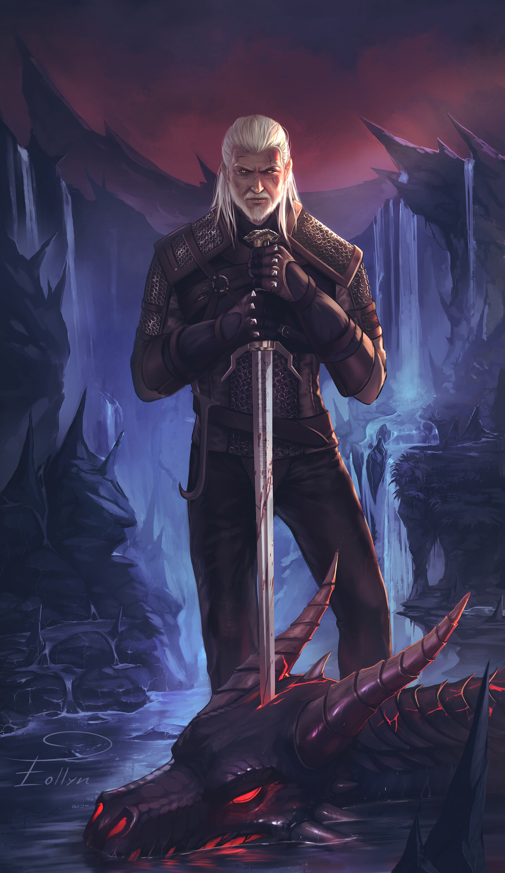 General 1630x2813 Geralt of Rivia The Witcher The Witcher 3: Wild Hunt video game characters