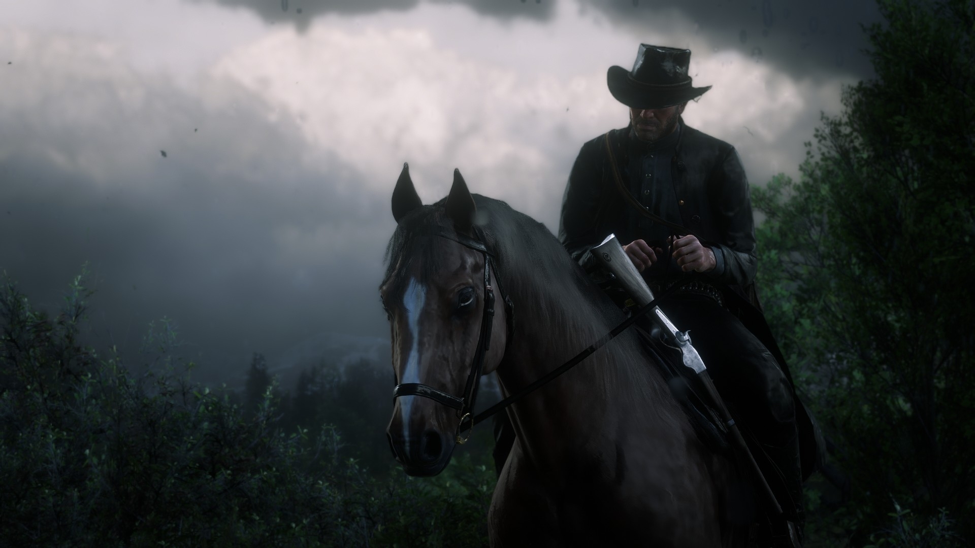 General 1920x1080 Red Dead Redemption 2 Red Dead Redemption horse cowboy Rockstar Games Arthur Morgan protagonist video games video game characters