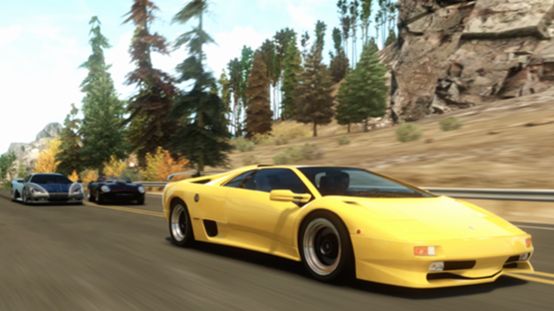 General 1920x1080 Forza car racing video games PlaygroundGames Lamborghini Lamborghini Diablo italian cars Volkswagen Group