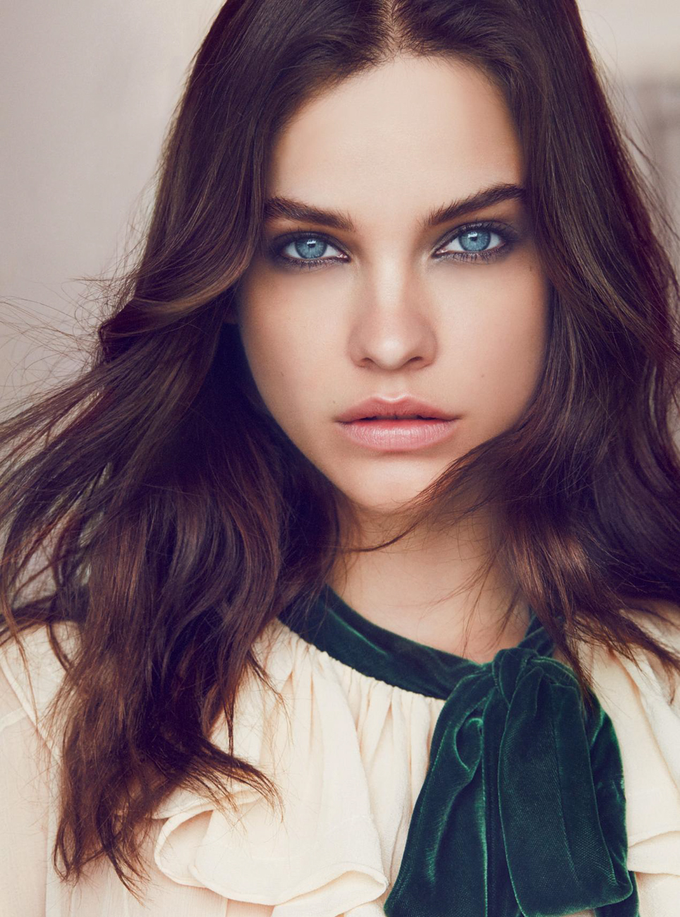 Barbara Palvin Women Model Actress Face Blue Eyes Brunette Women Indoors Hungarian