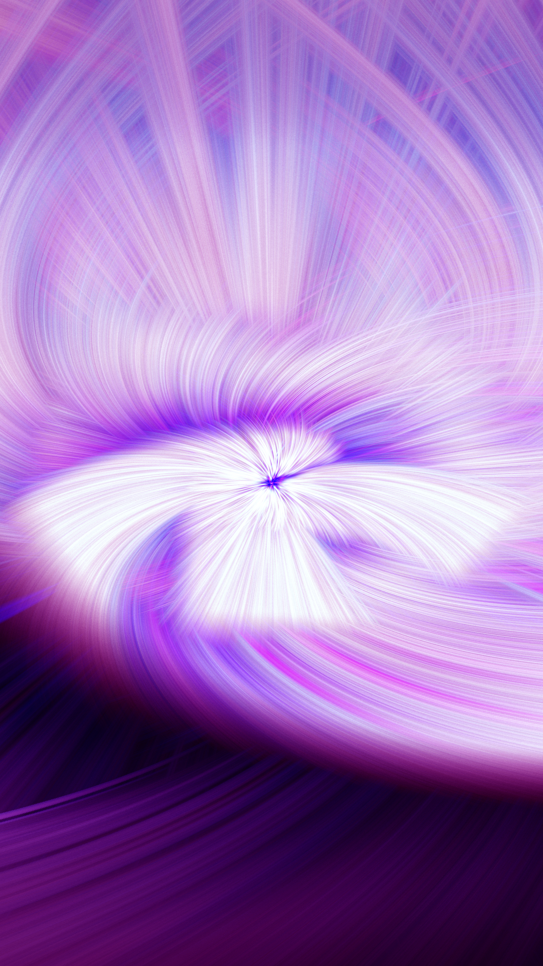 General 2160x3840 colorful spiral space fractal peace Organized