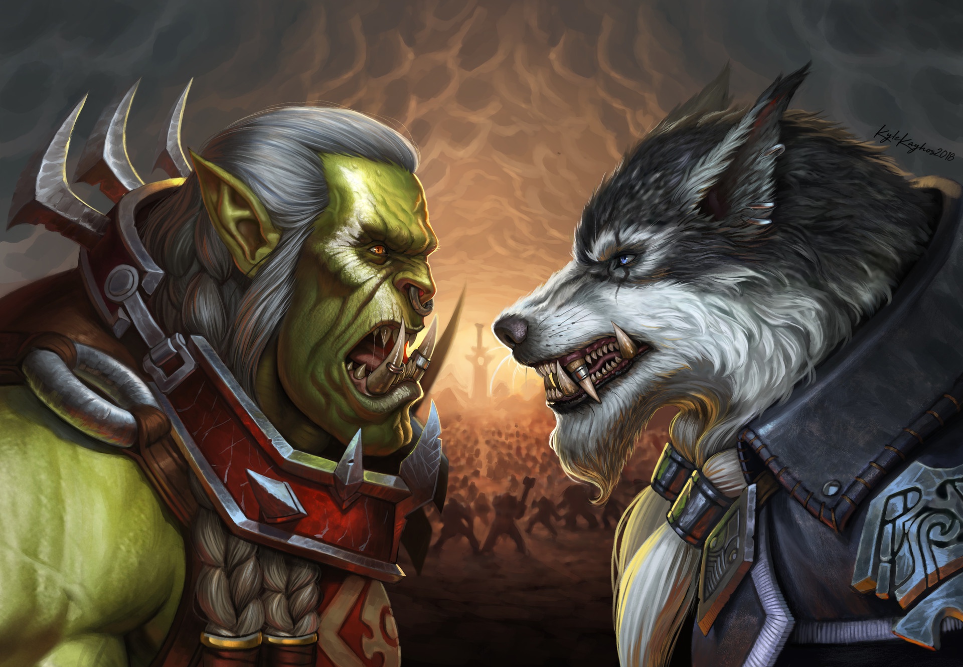 General 1920x1330 World of Warcraft fantasy art fan art video games Kyle Herring World of Warcraft: Battle for Azeroth