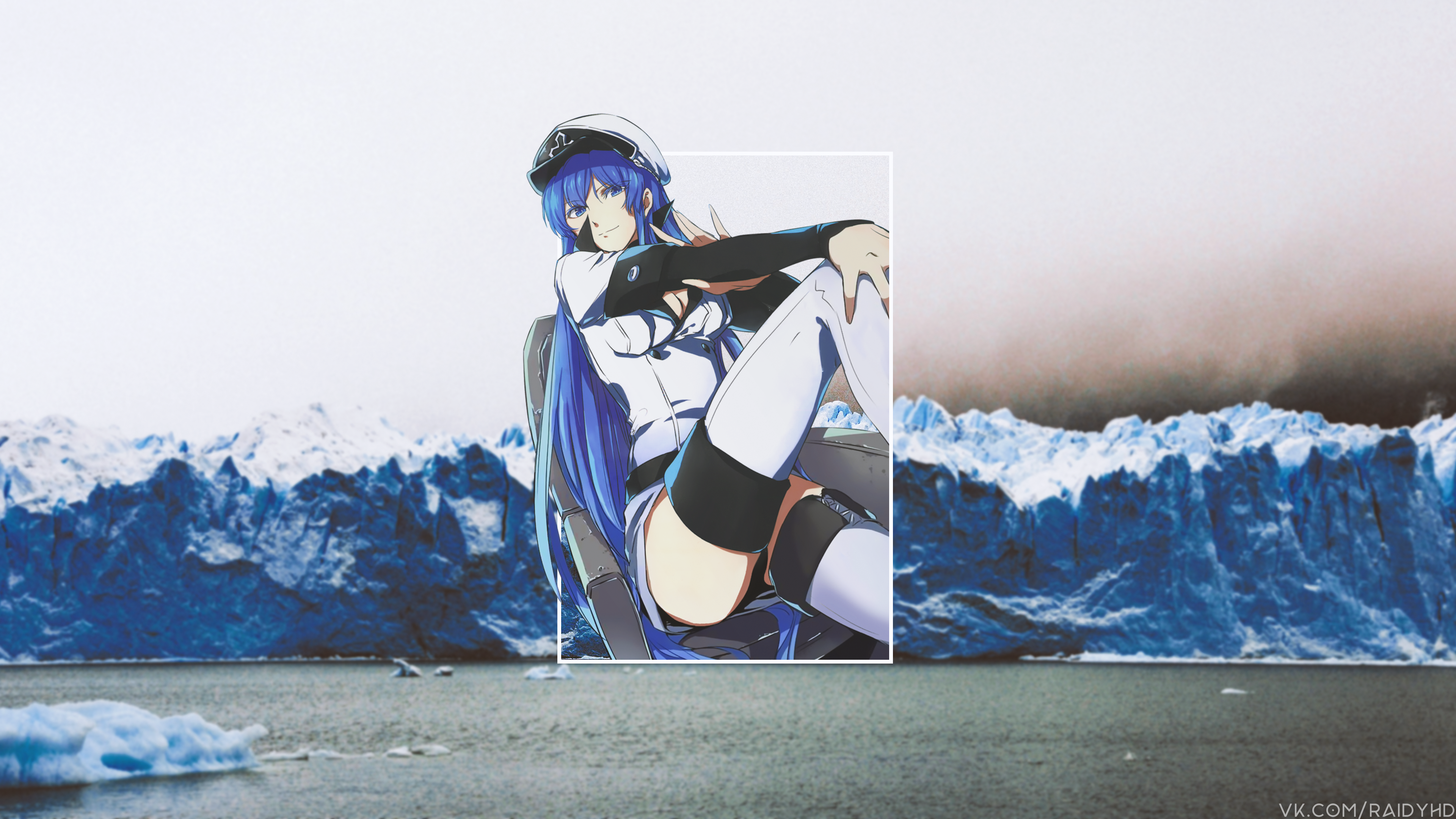 Anime 3840x2160 anime anime girls picture-in-picture cold Esdeath (Akame Ga Kill!) Akame ga Kill!