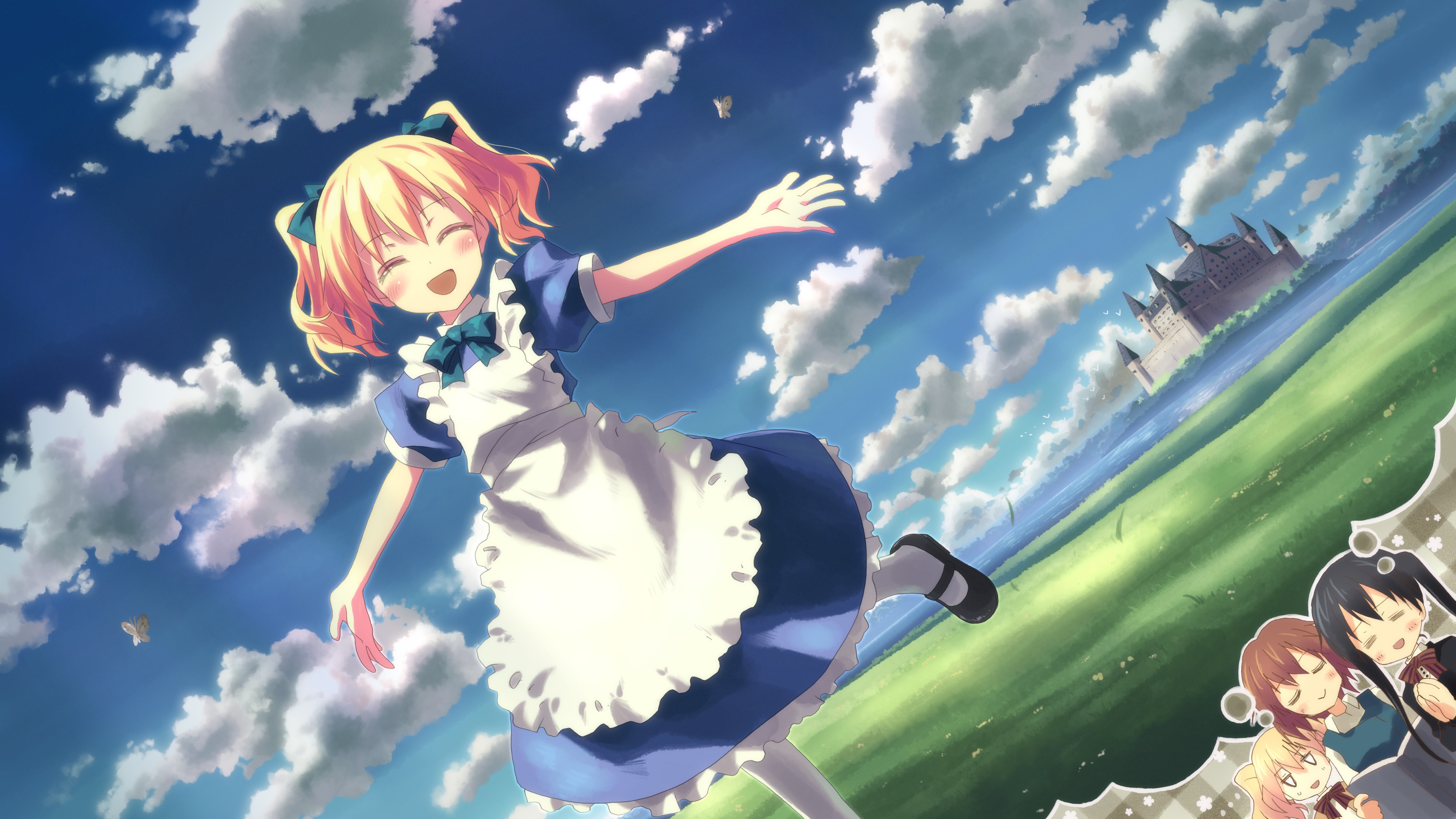 Anime 3840x2160 anime anime girls maid loli Alice Cartelet
