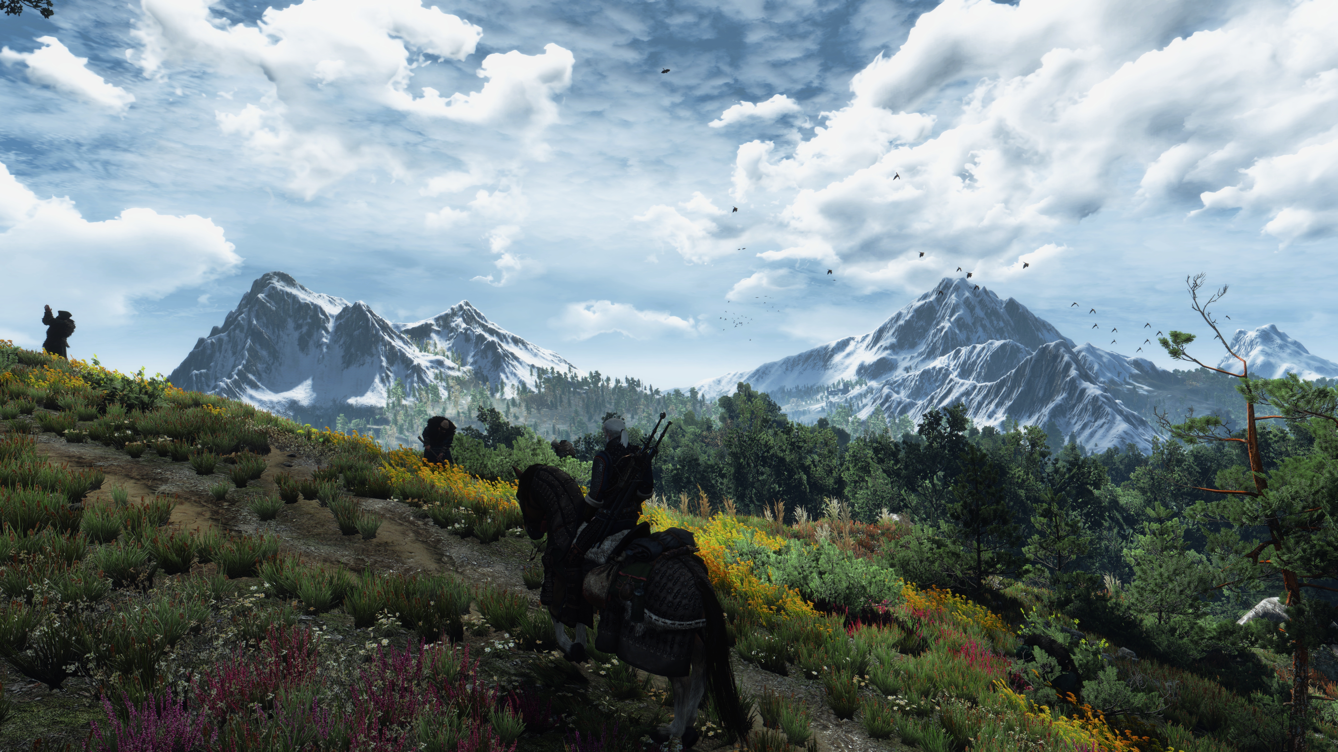 General 5120x2880 The Witcher 3: Wild Hunt The Witcher video games RPG screen shot