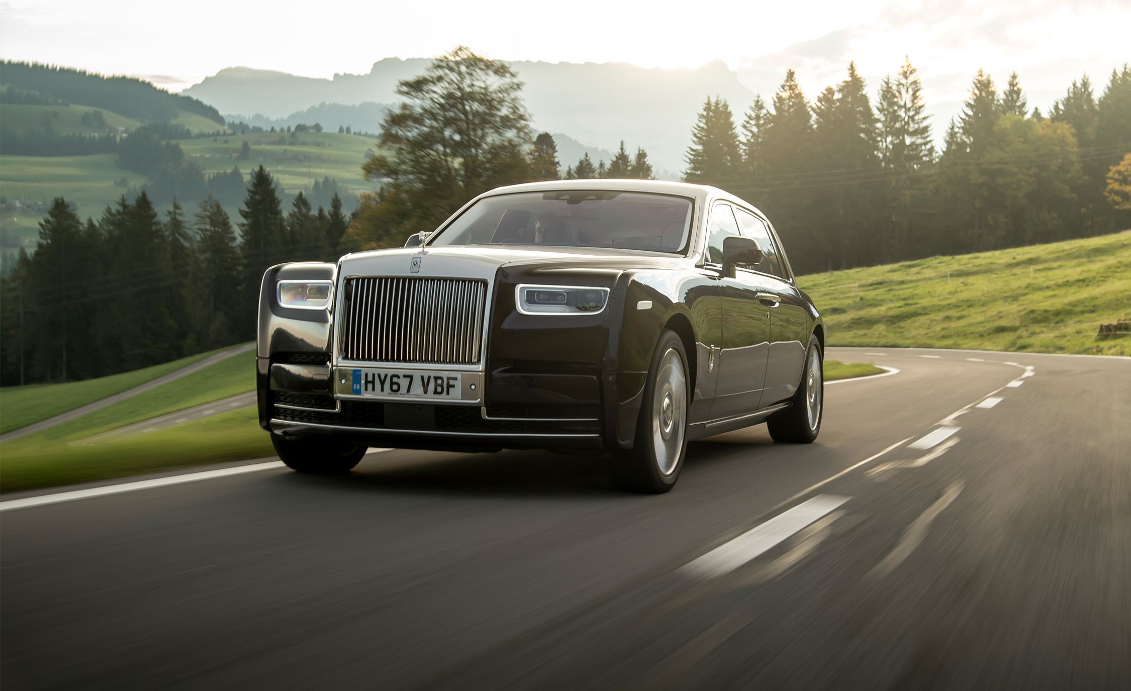 General 2250x1375 Rolls-Royce Phantom car road vehicle luxury cars Rolls-Royce black cars British cars