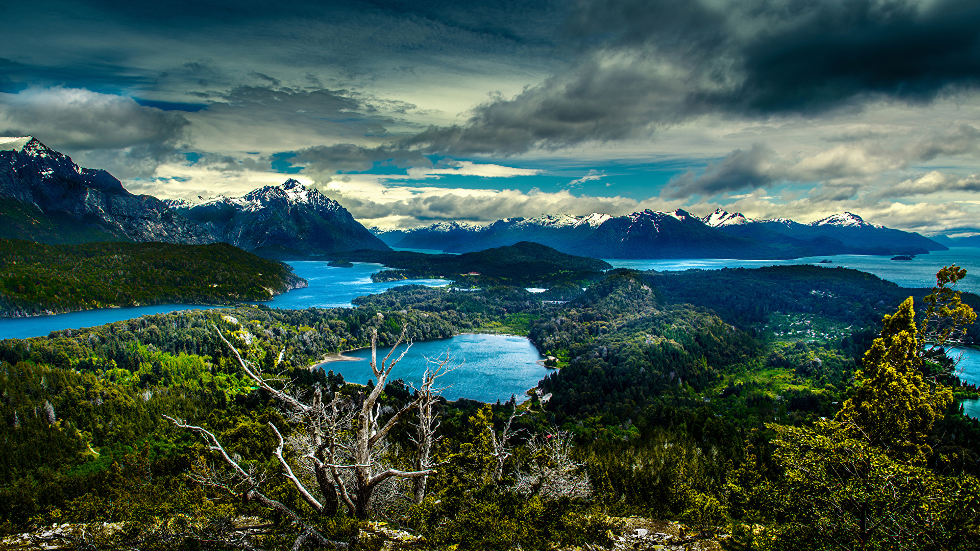 General 1920x1080 lake nahuel huapi Patagonia landscape nature