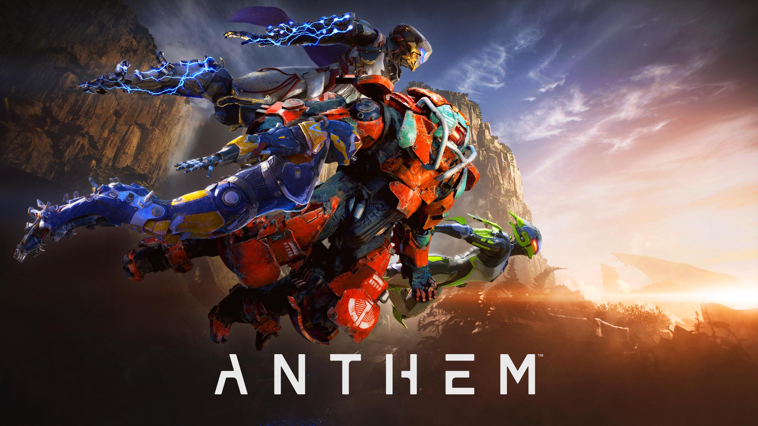 General 2560x1440 Anthem EA Games Javelins Bioware Co up game video game art video games PC gaming Electronic Arts